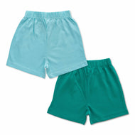 Infant Girls Unicorn & Little Star Printed Shorts Pack of 2