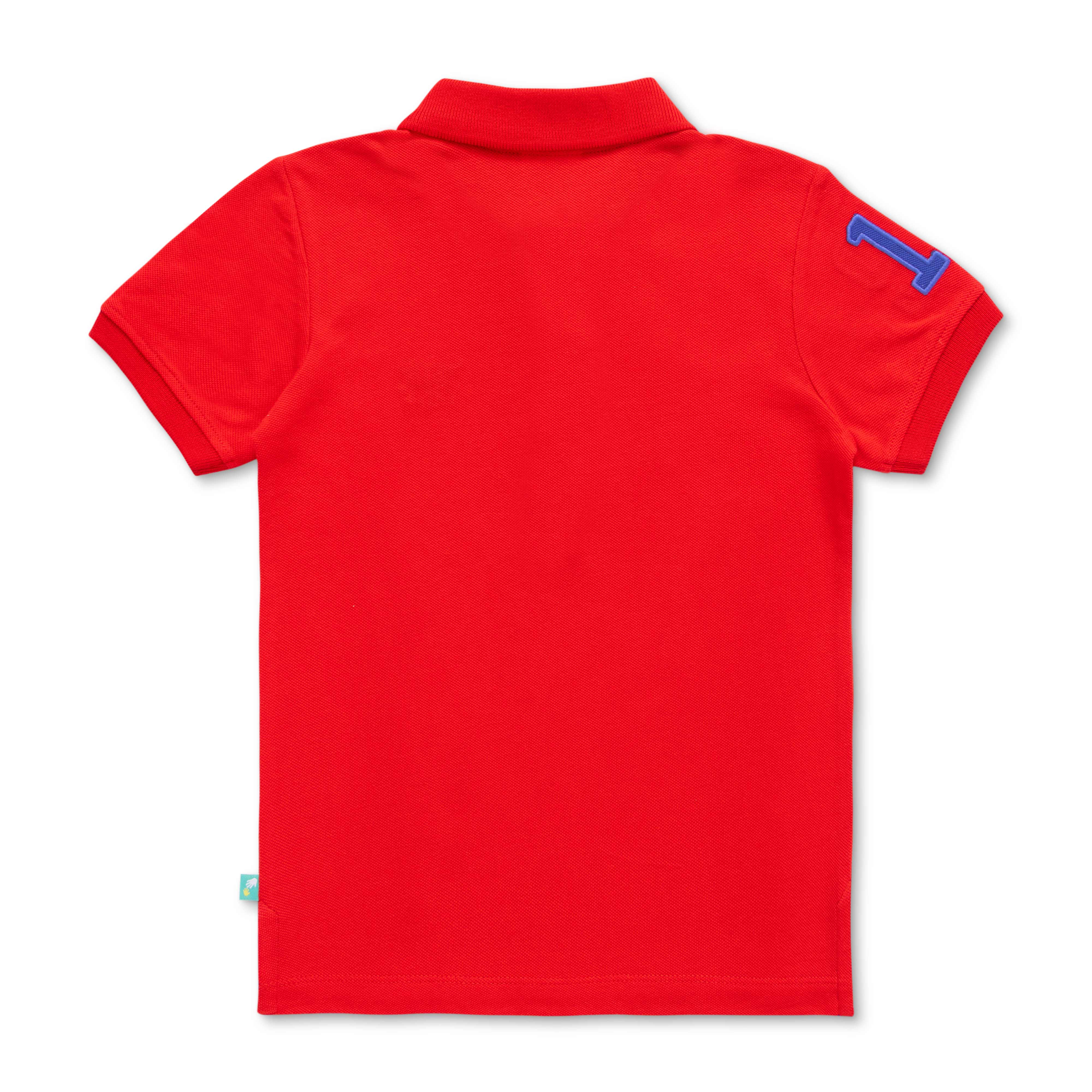 Boys Half Sleeve Solid Polo T-Shirt Pack of 2