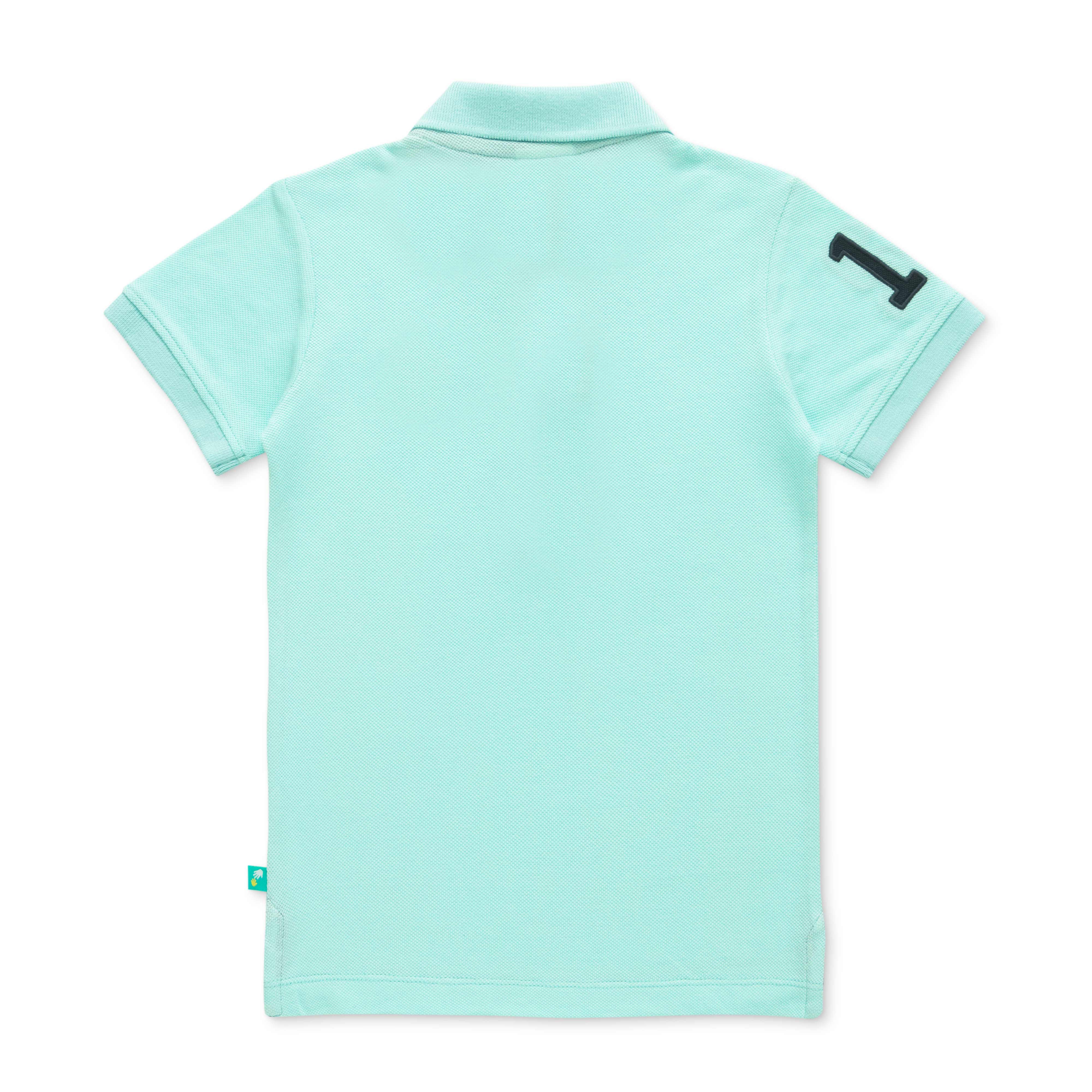 Boys Half Sleeve Solid Polo T-Shirt Pack of 2