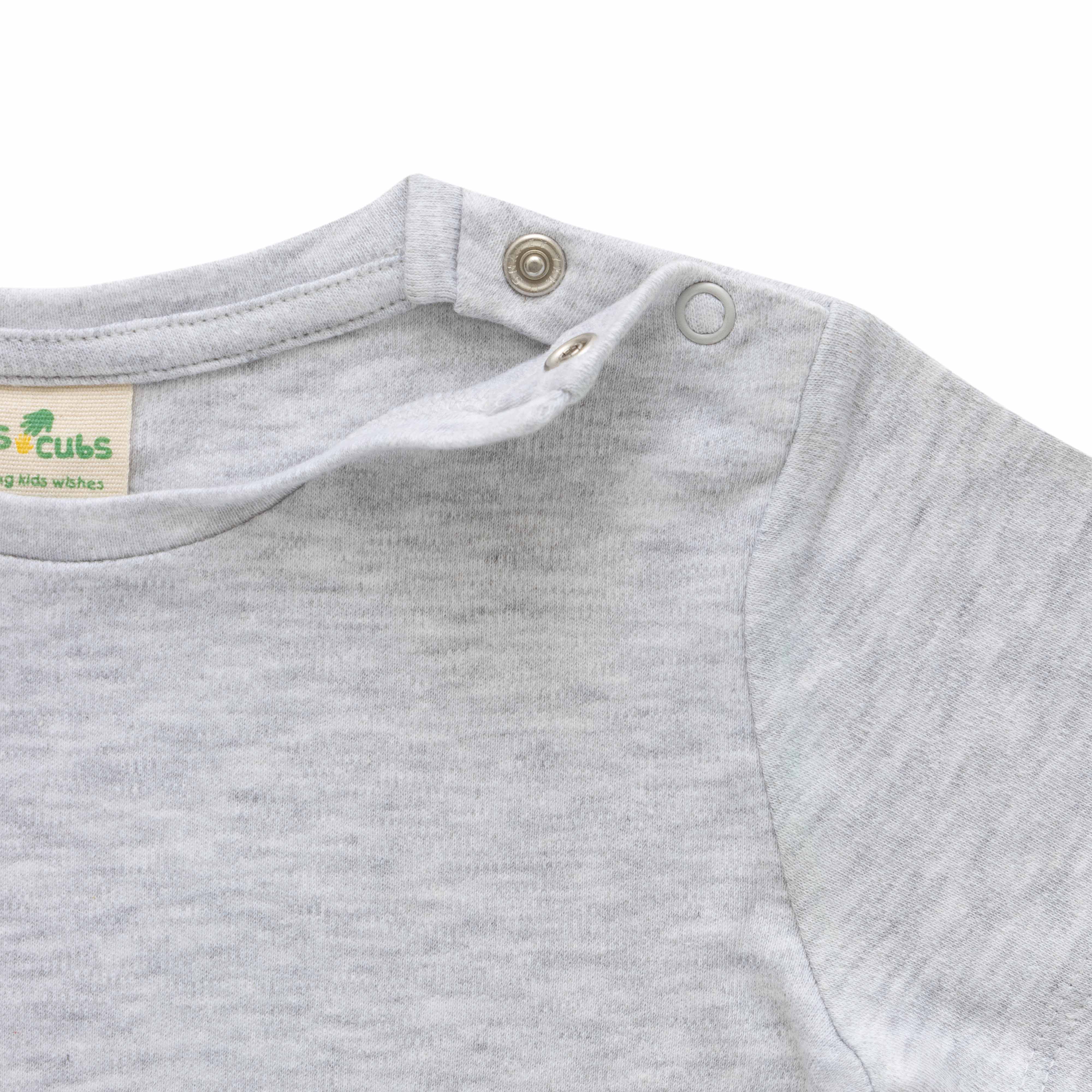 Boys Half Sleeves AOP Dungaree Green