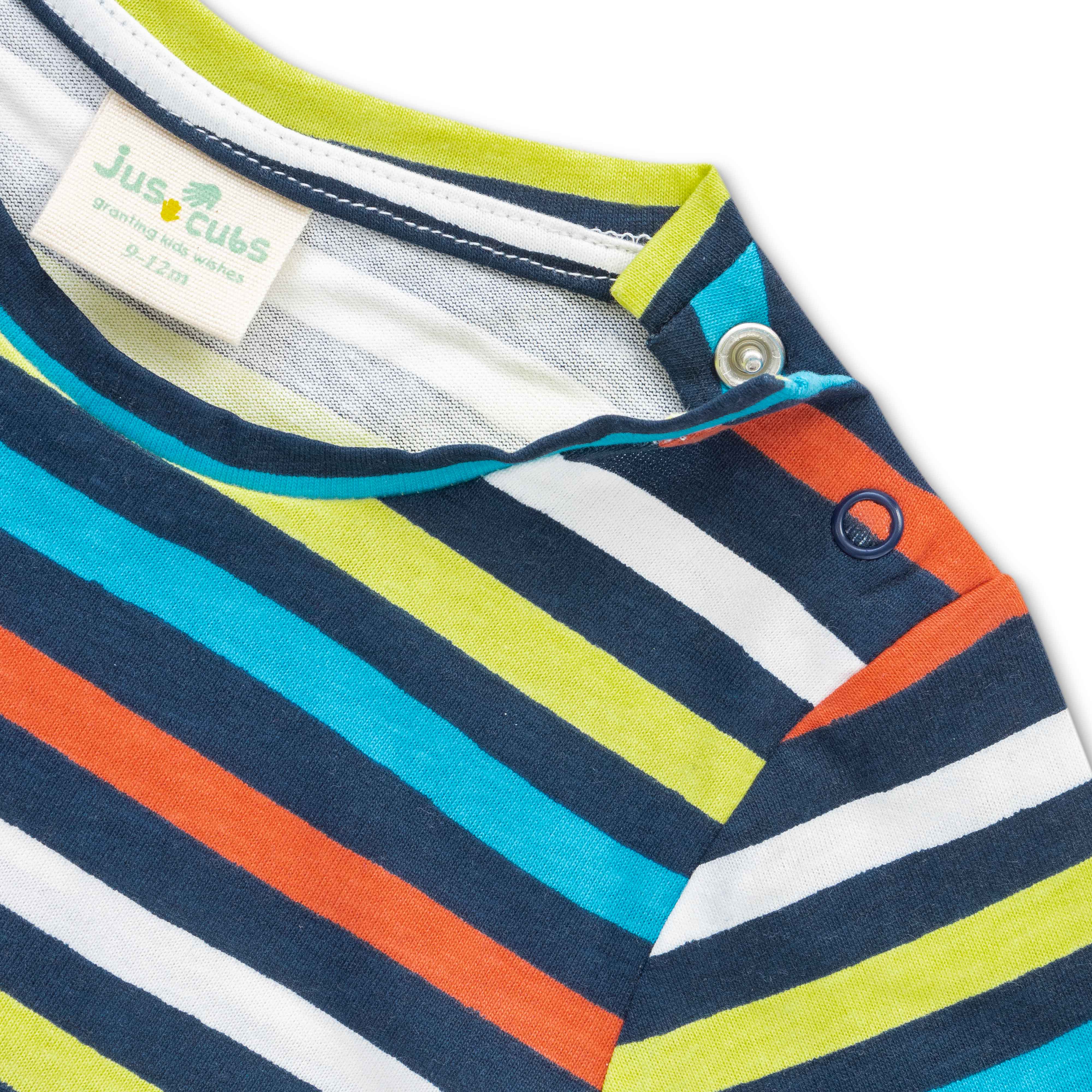 Boys Half Sleeves AOP Dungaree Green