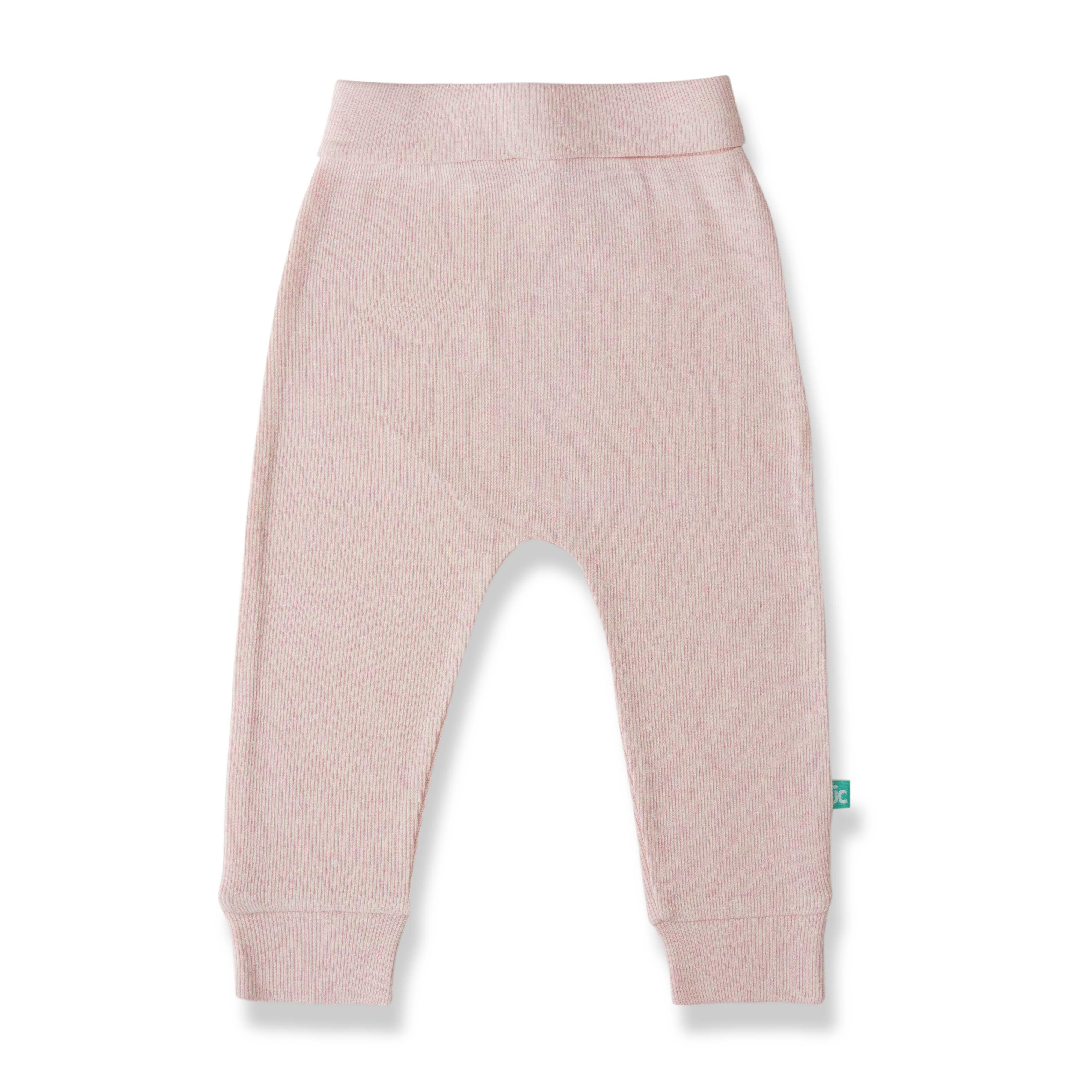 Baby Girls Solid Rip Joggers - Juscubs