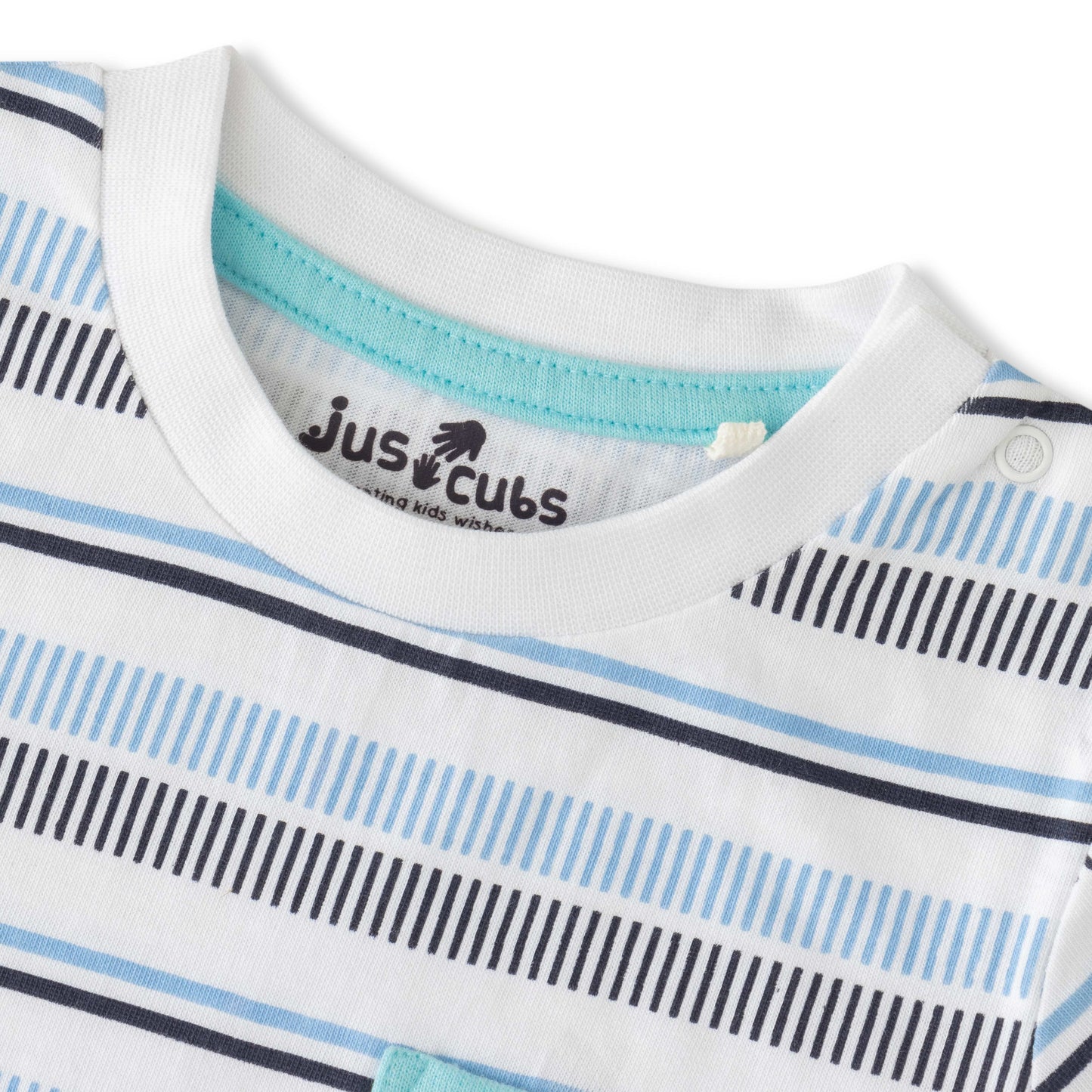 Baby Boys' Striped T-Shirt & Shorts Set – Casual Summer Outfit
