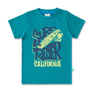 Boys' Surf Rider Graphic T-Shirt - Catch the Wave California Print