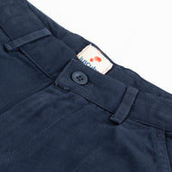 "Boys' Tropical Print Shirt and Navy Shorts Set – Summer Outfit"