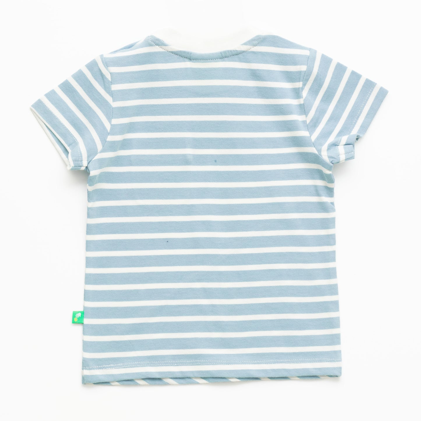 Baby Boy Striped T-Shirt and Navy Shorts Set with pocket