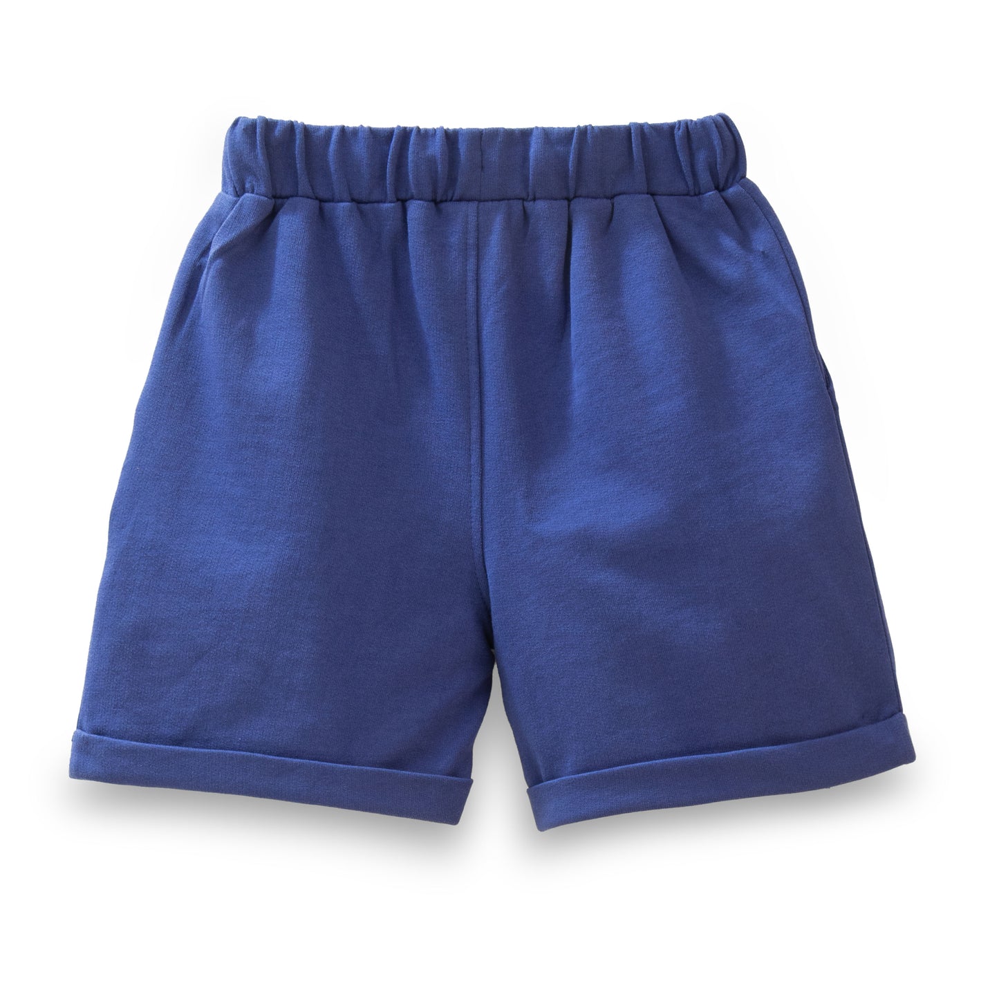 "Baby Boys' Summer Outfit Set – Striped Fish T-Shirt & Navy Drawstring Shorts"