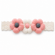 JusCubs Baby Booties and Headband Set