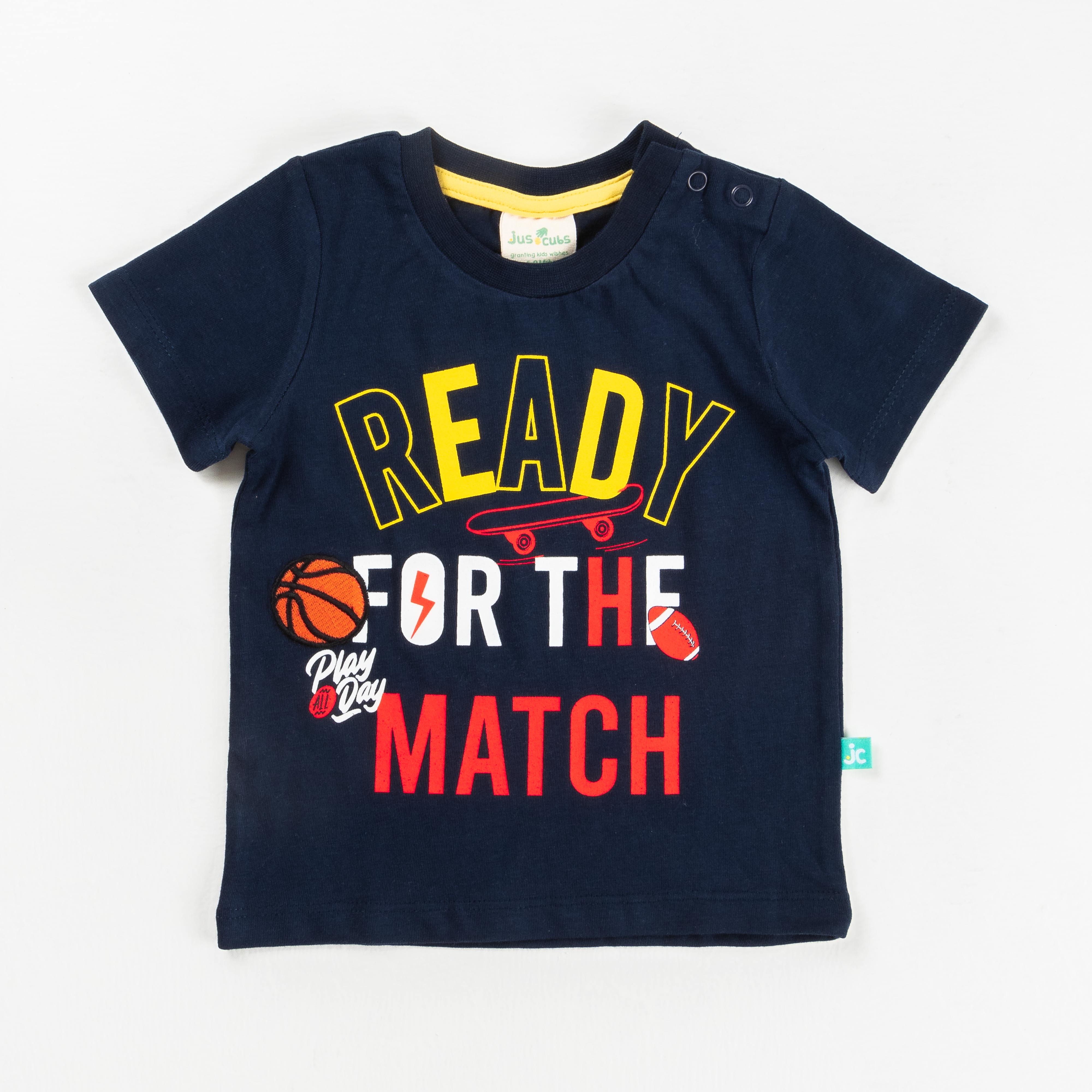 Boys Half Sleeve Printed T-Shirt