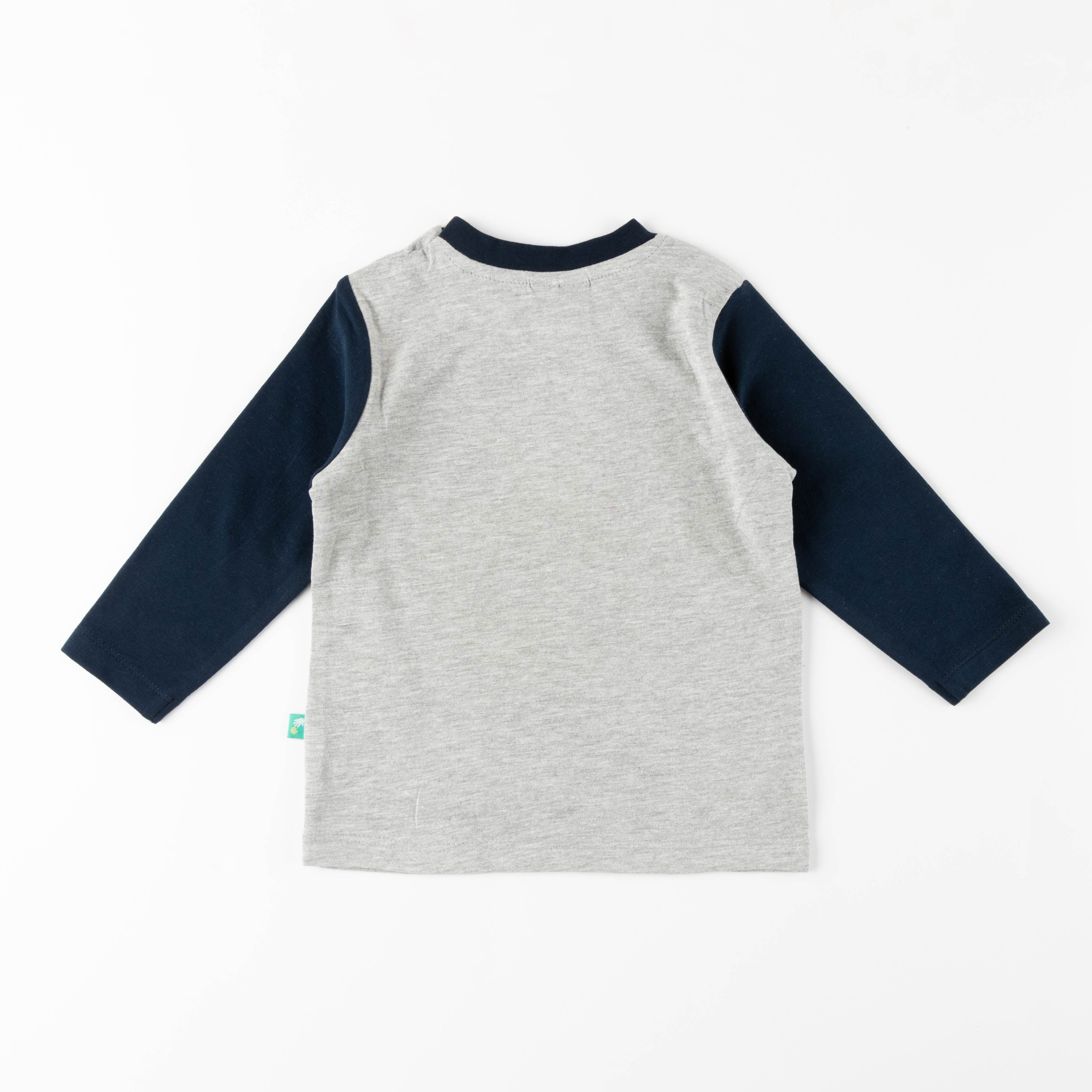 Boys Full Sleeve Car Printed T-Shirt