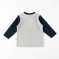 Boys Full Sleeve Car Printed T-Shirt