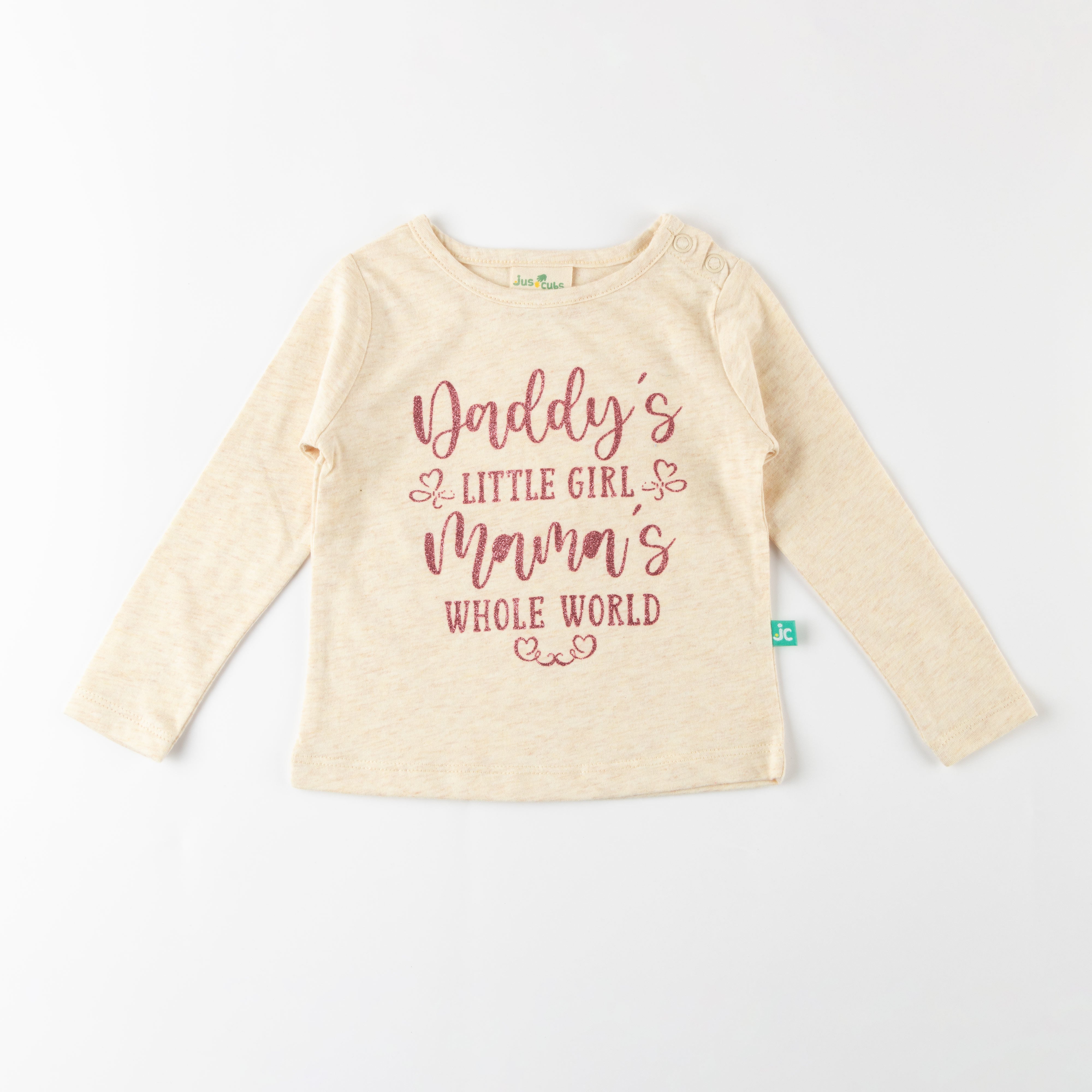 Girls Full Sleeve Printed T-Shirt