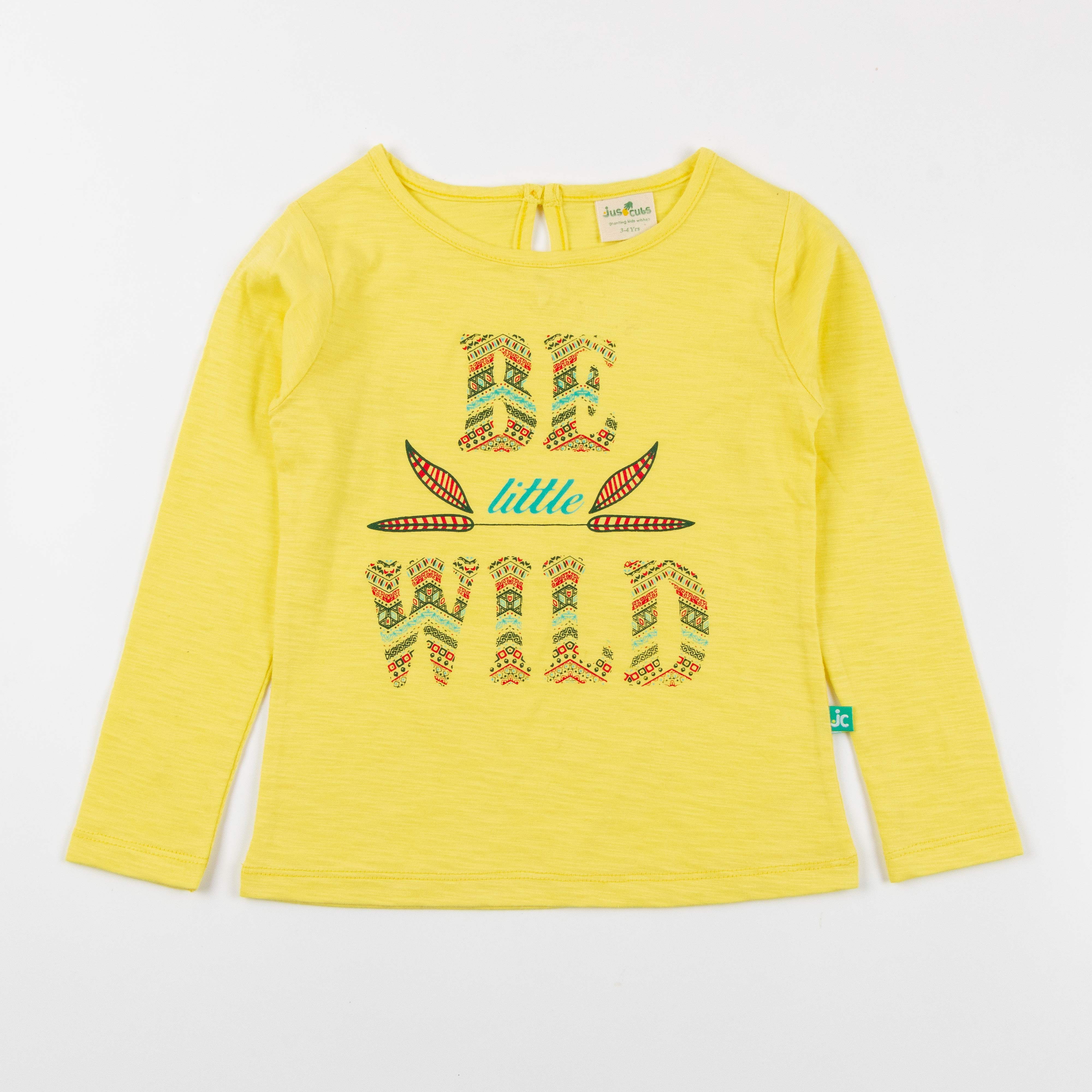 Girls Be Little Wild Printed T-Shirt