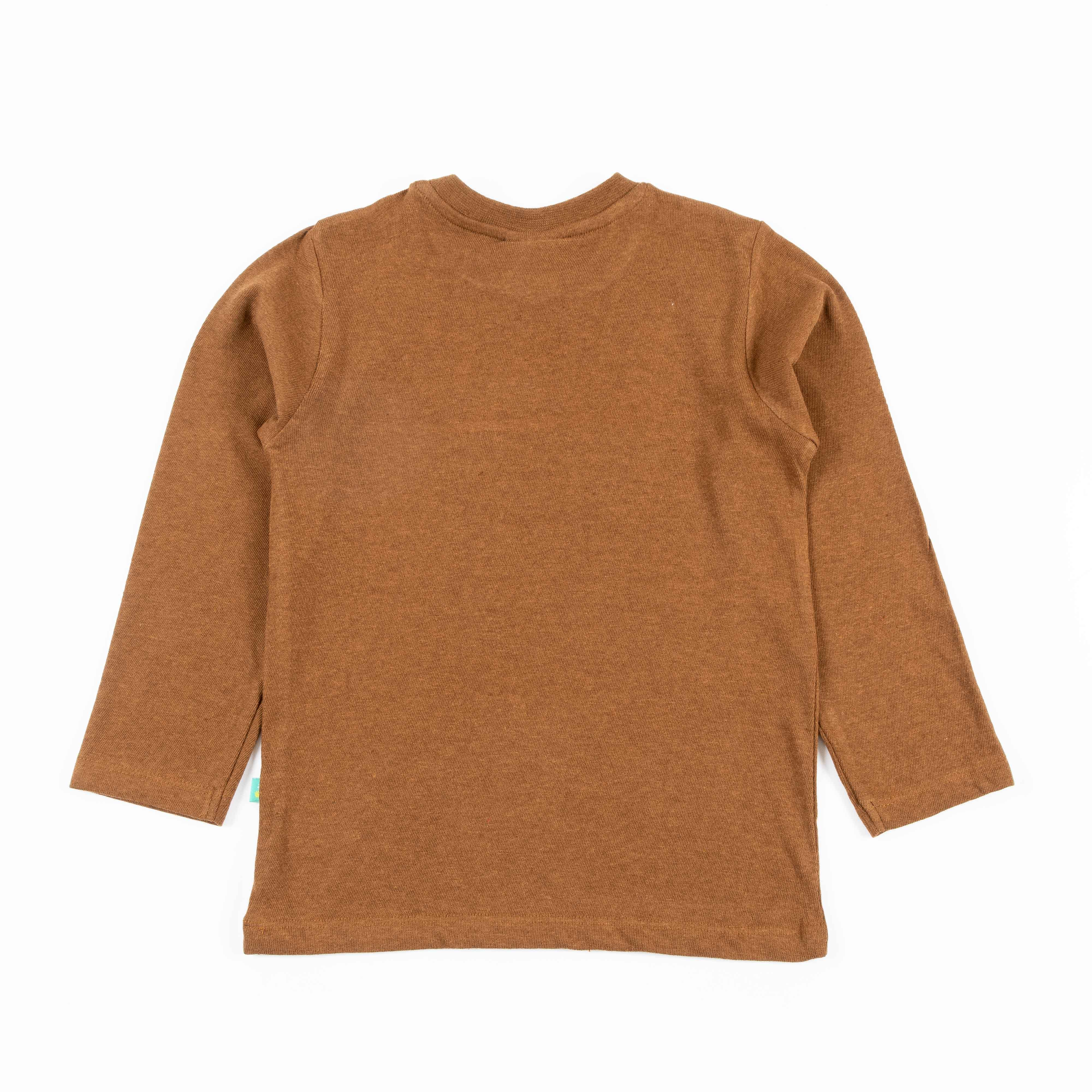 Boys Full Sleeve Space Printed T-Shirt
