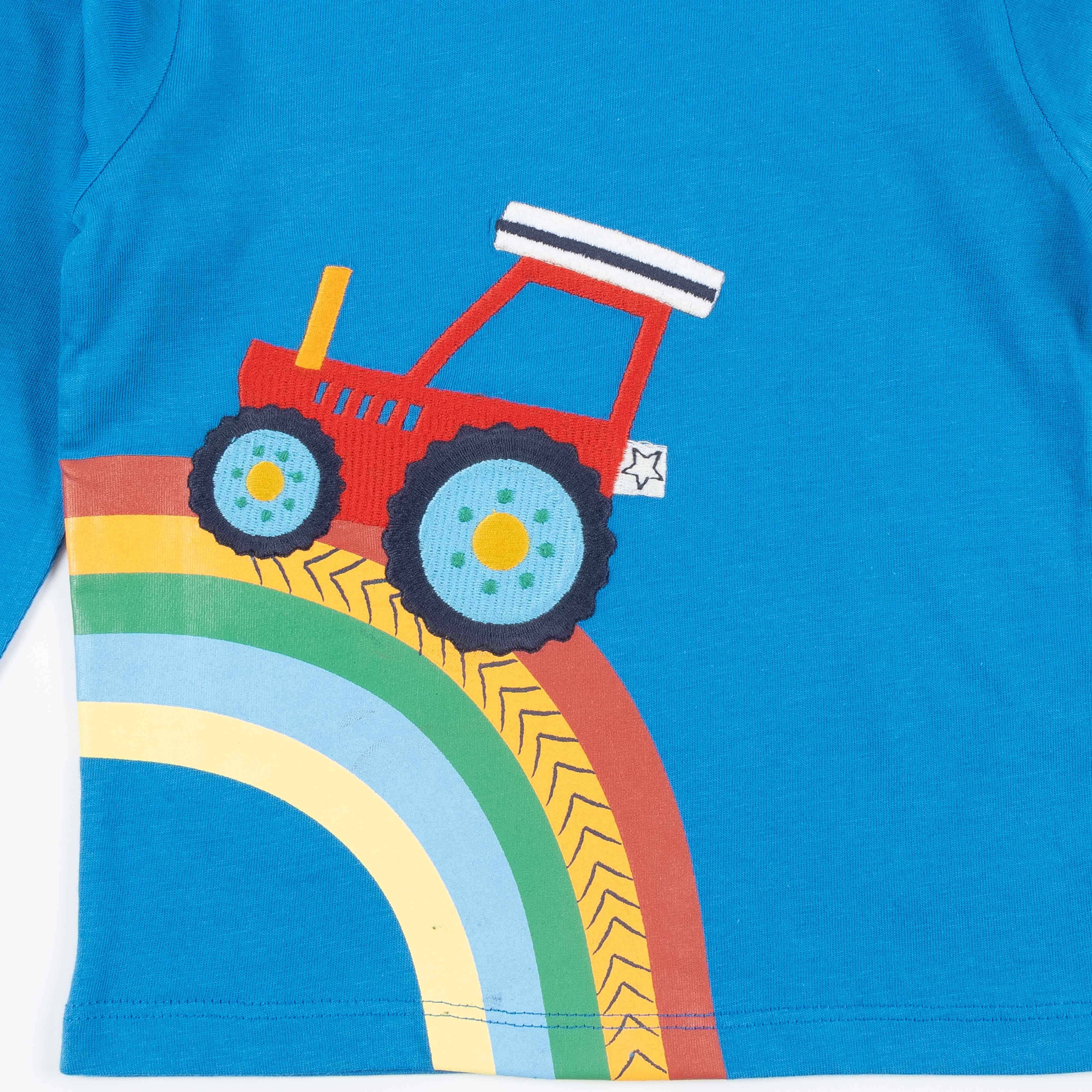 Baby Boys Car Printed Full Sleeve T-Shirt