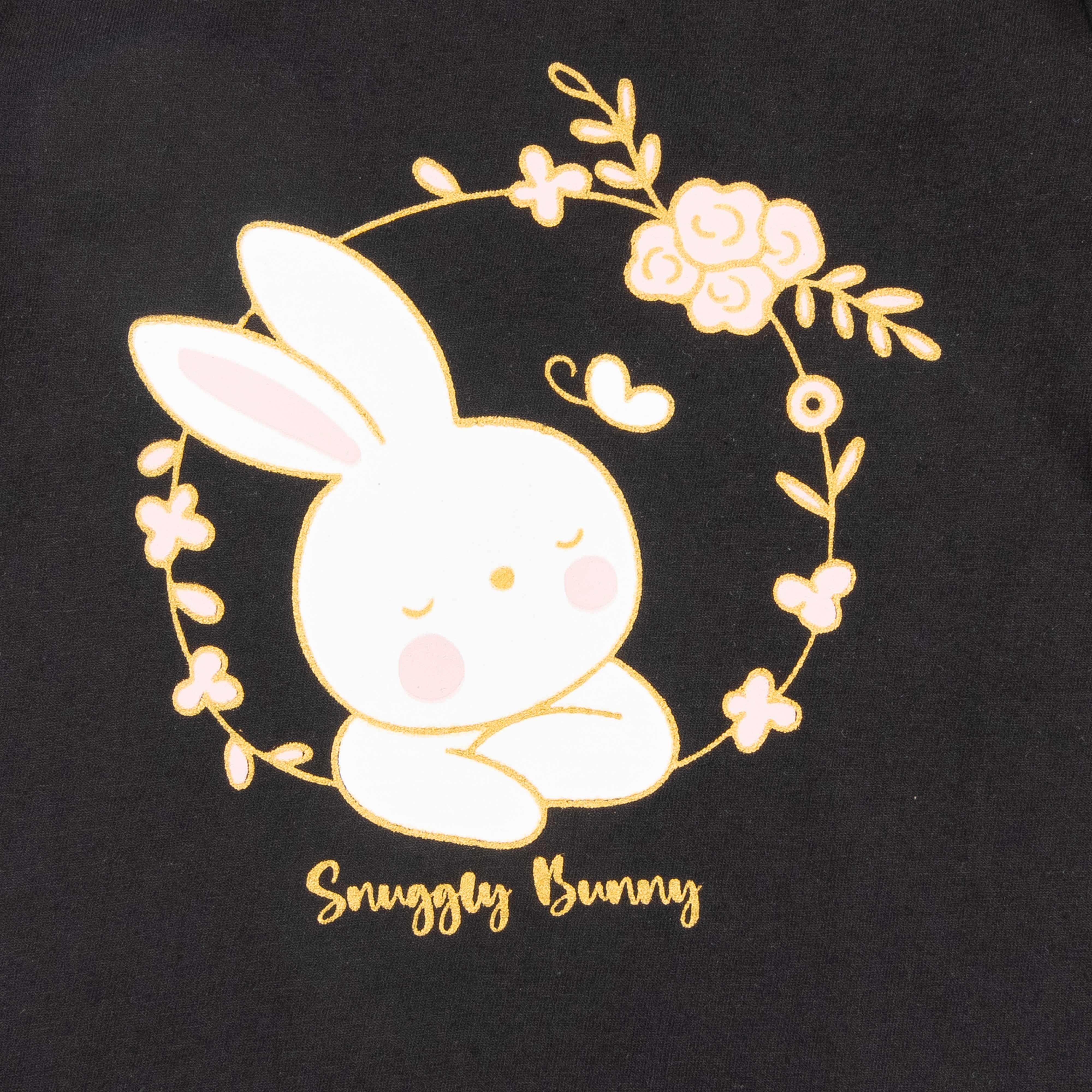 Girls Bunny Printed T-Shirt