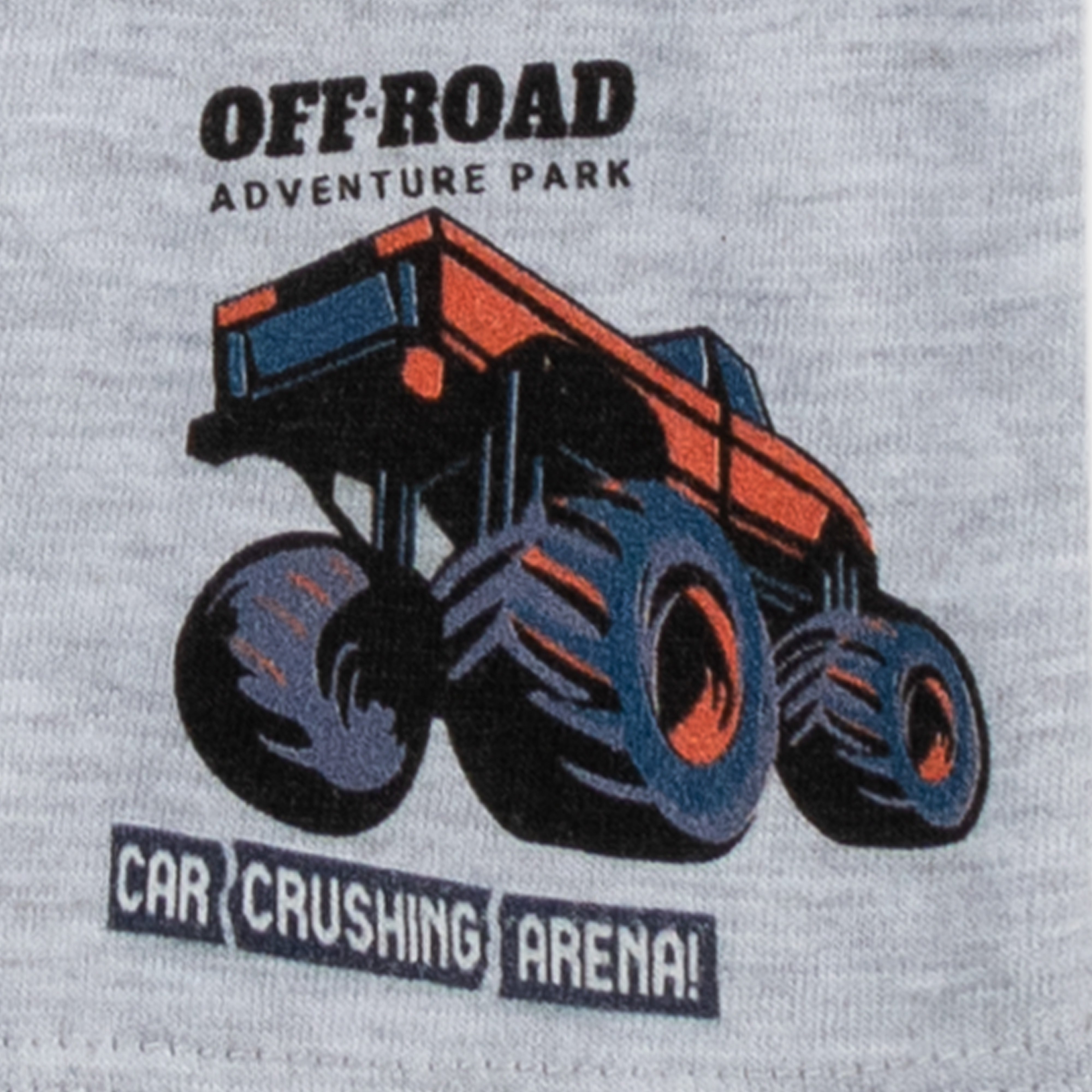 Boys Half Sleeve Car Printed T-Shirt