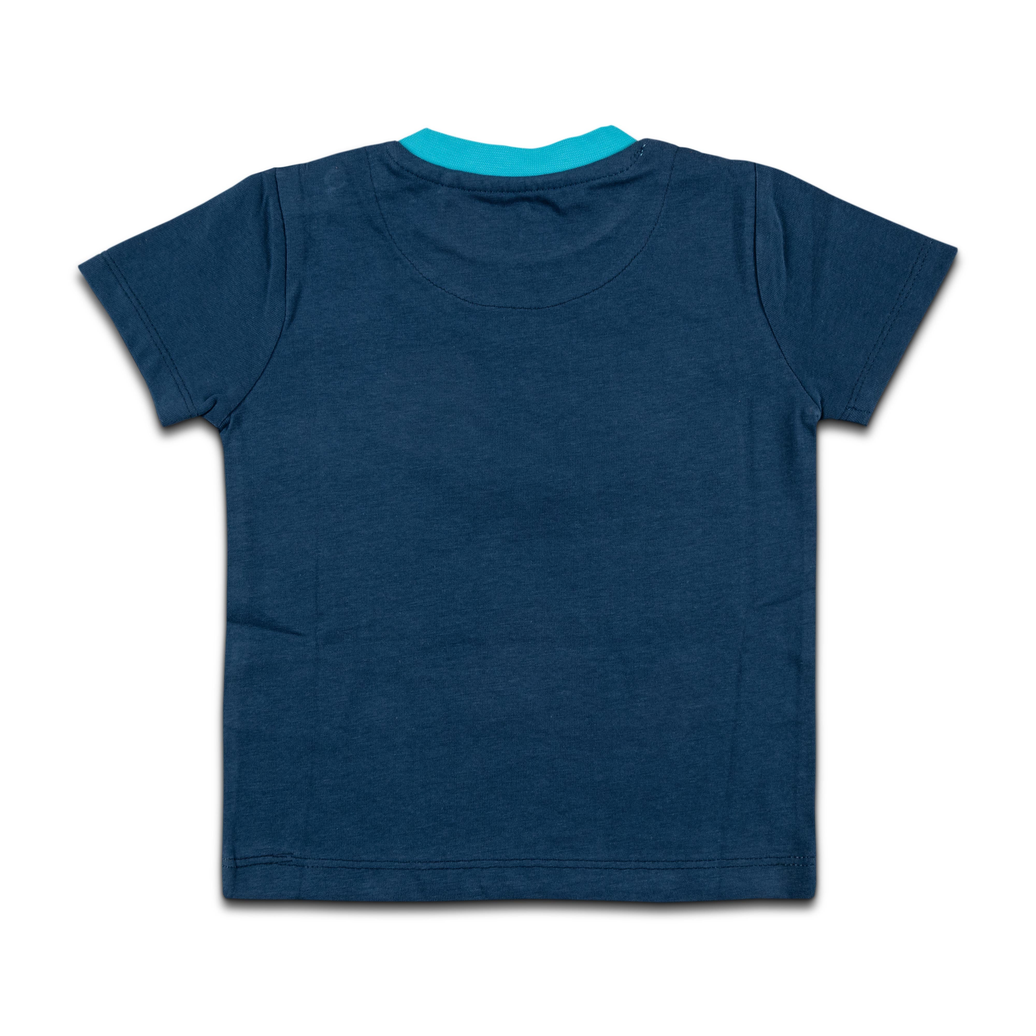 Half Sleeve Text Printed T-Shirt