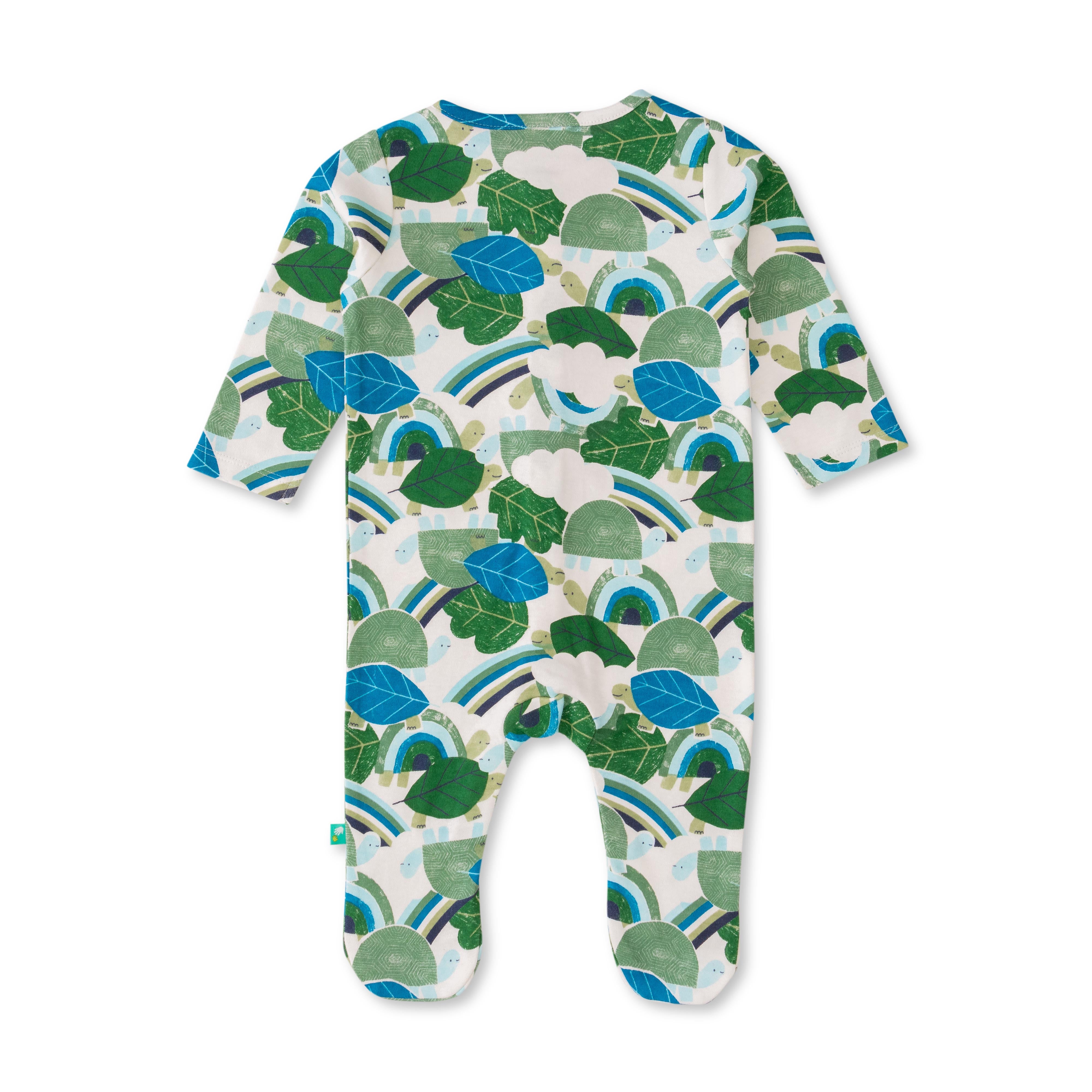 Baby Boys All Over Printed Sleepsuit