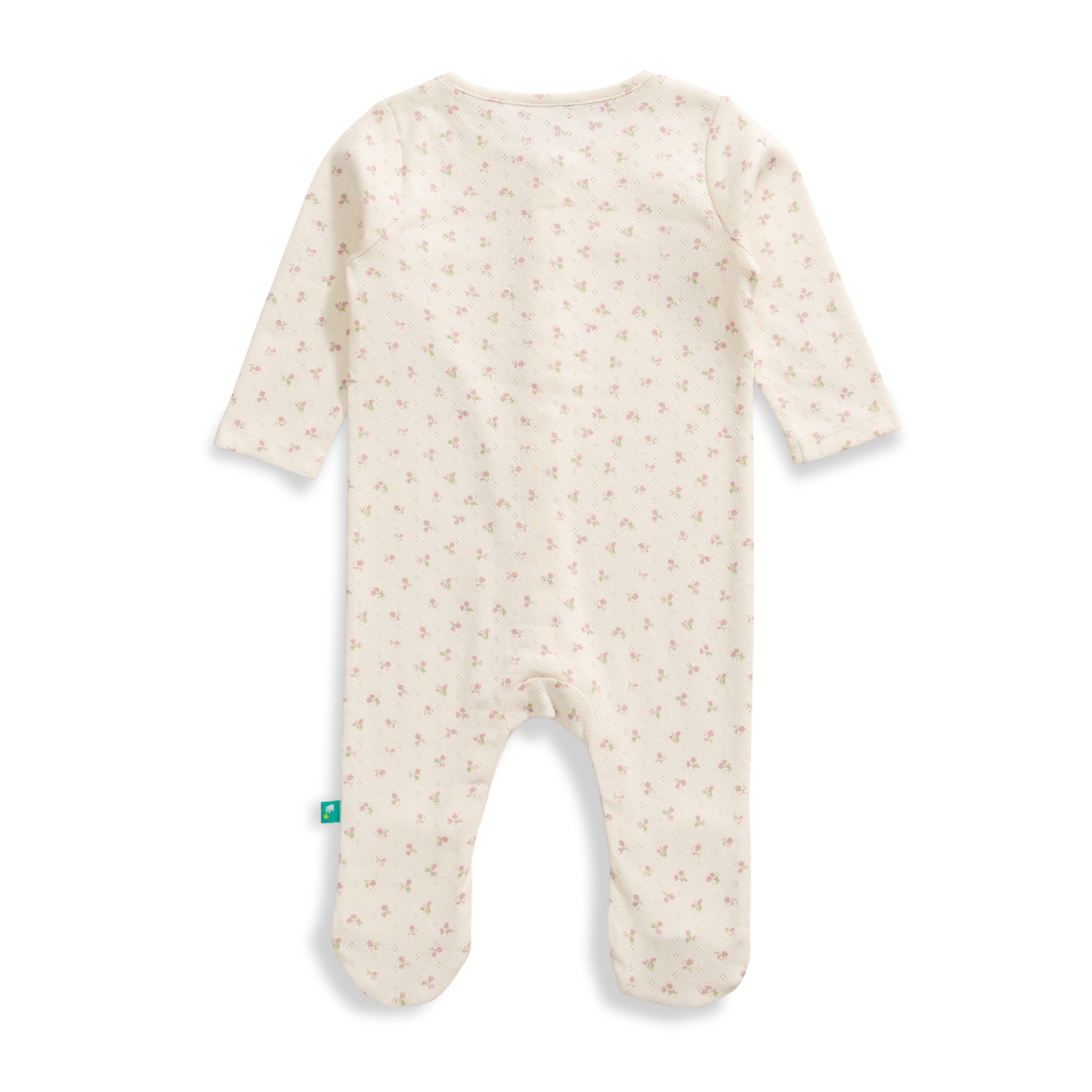 Baby Girls All Over Printed Sleepsuit