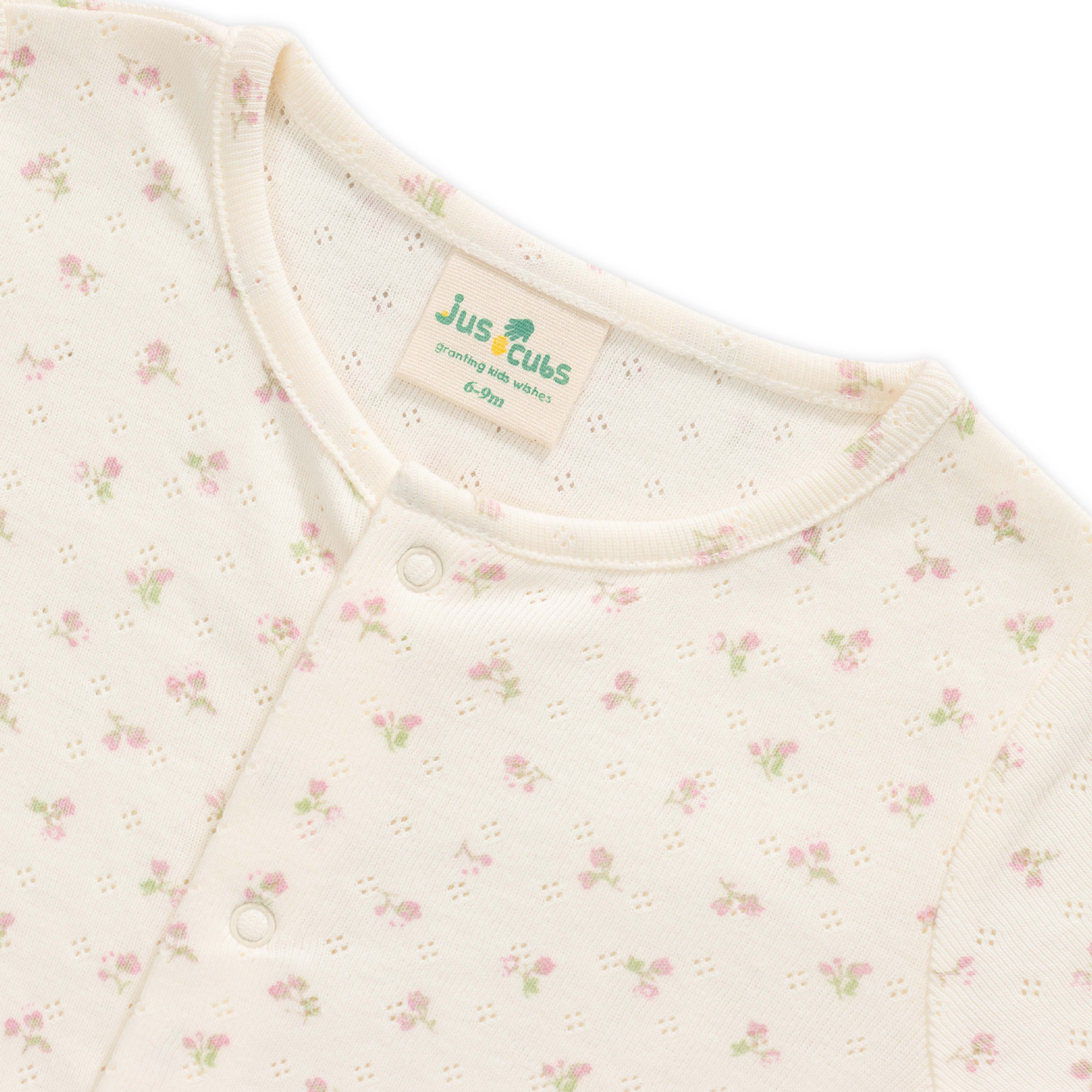 Baby Girls All Over Printed Sleepsuit