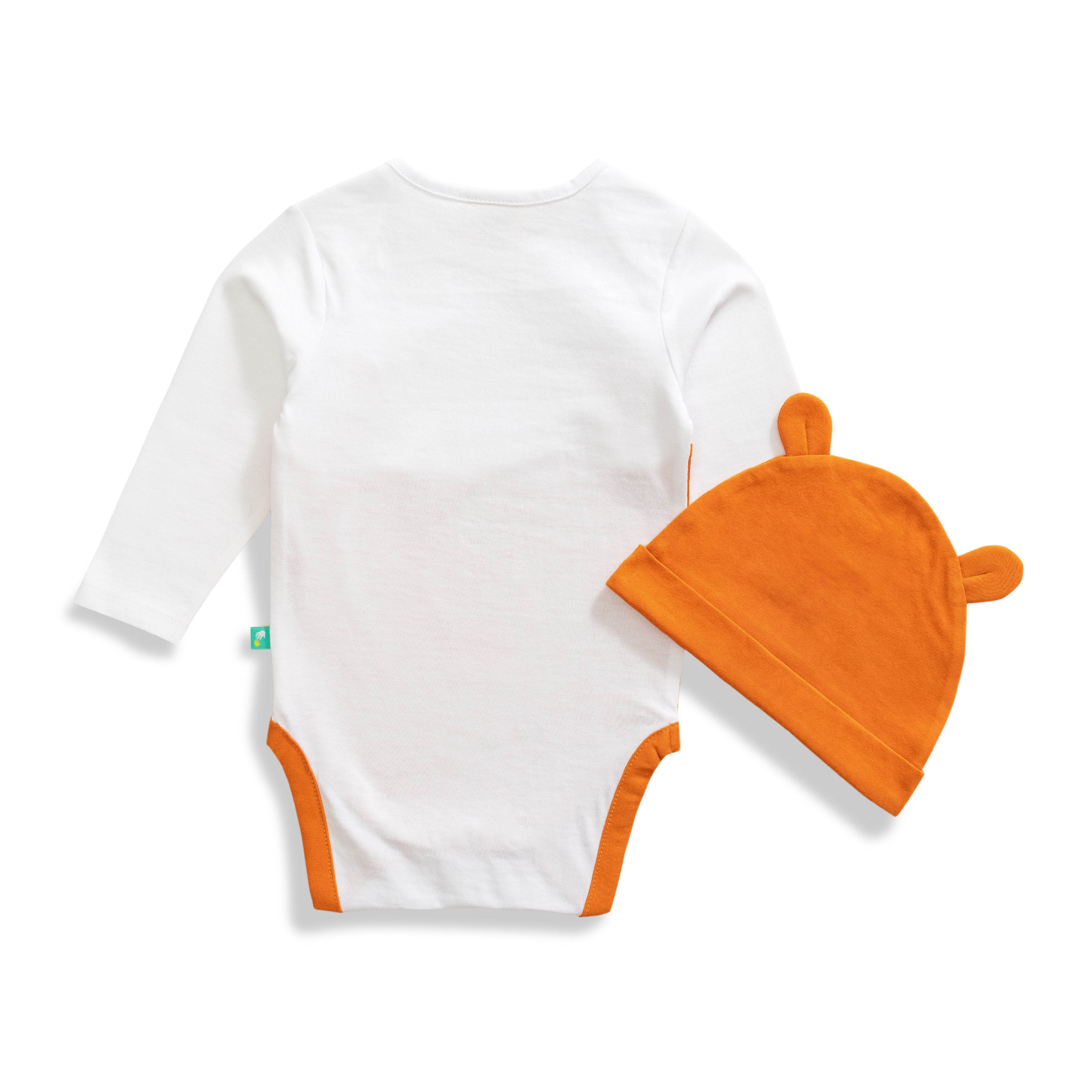 Baby Boys Graphic Printed  Body Suit & Cap