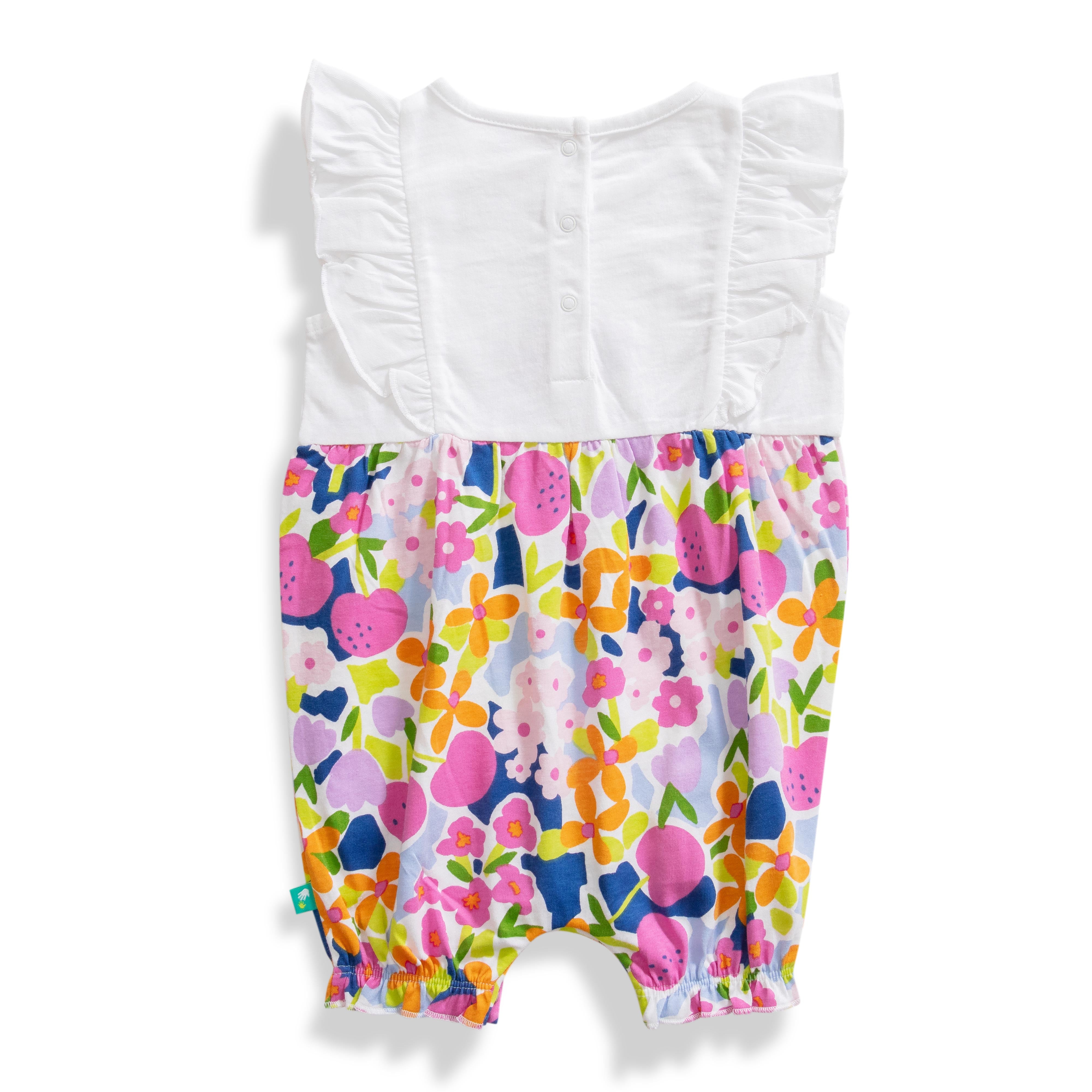 Baby Girls Embroidery & Printed  Rompers