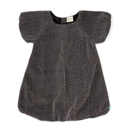 Baby Girls' Shimmering Metallic Puff Sleeve Party Dress