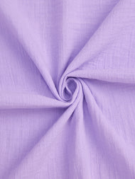 "Premium Cotton Muslin Swaddle Towel – Lavender Purple, Ultra-Soft & Breathable"