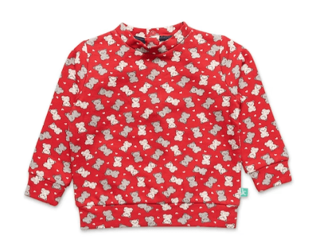 Baby Girls All Over Printed Sweatshirt - Juscubs