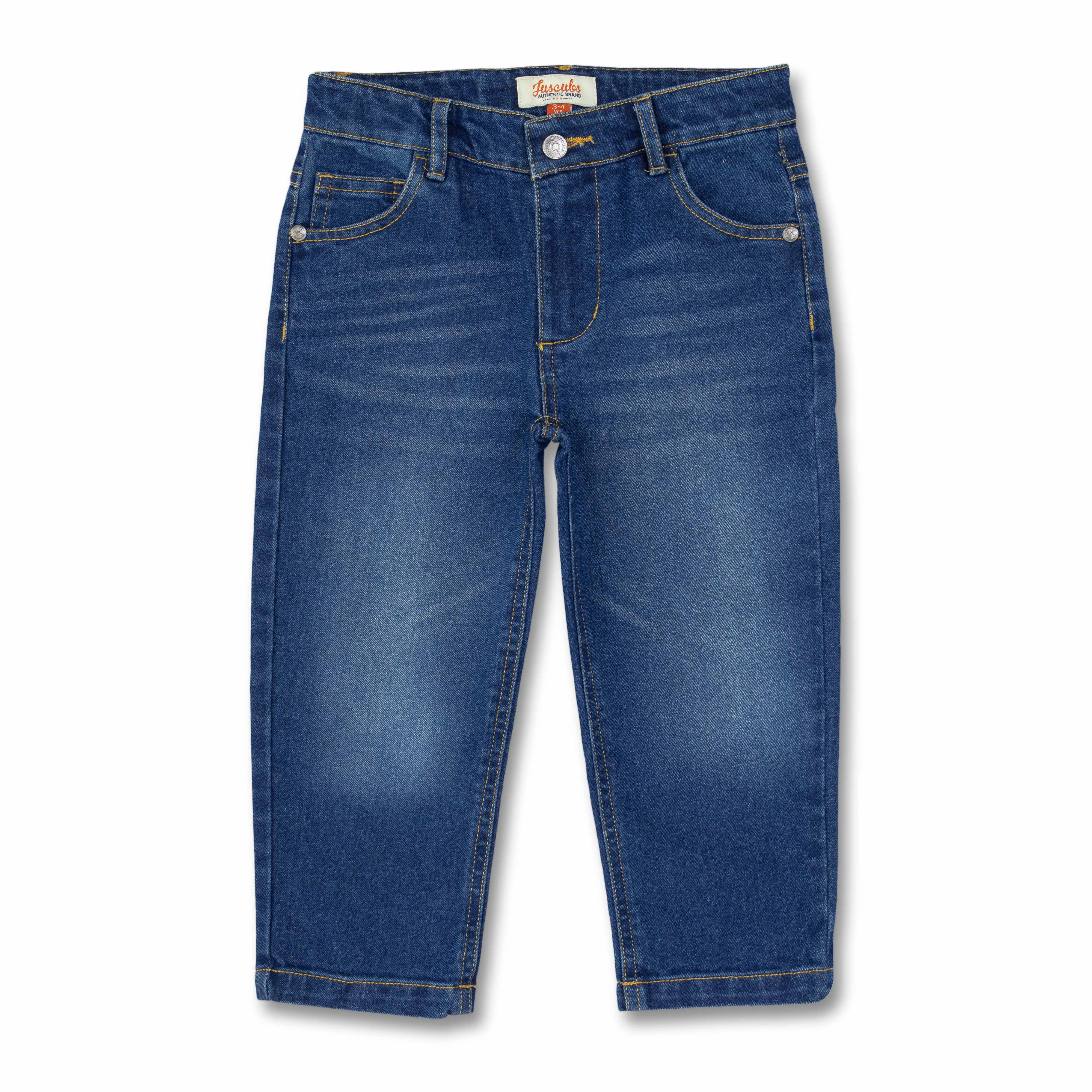 Baby Boys 3/4th Solid Jeans - Juscubs