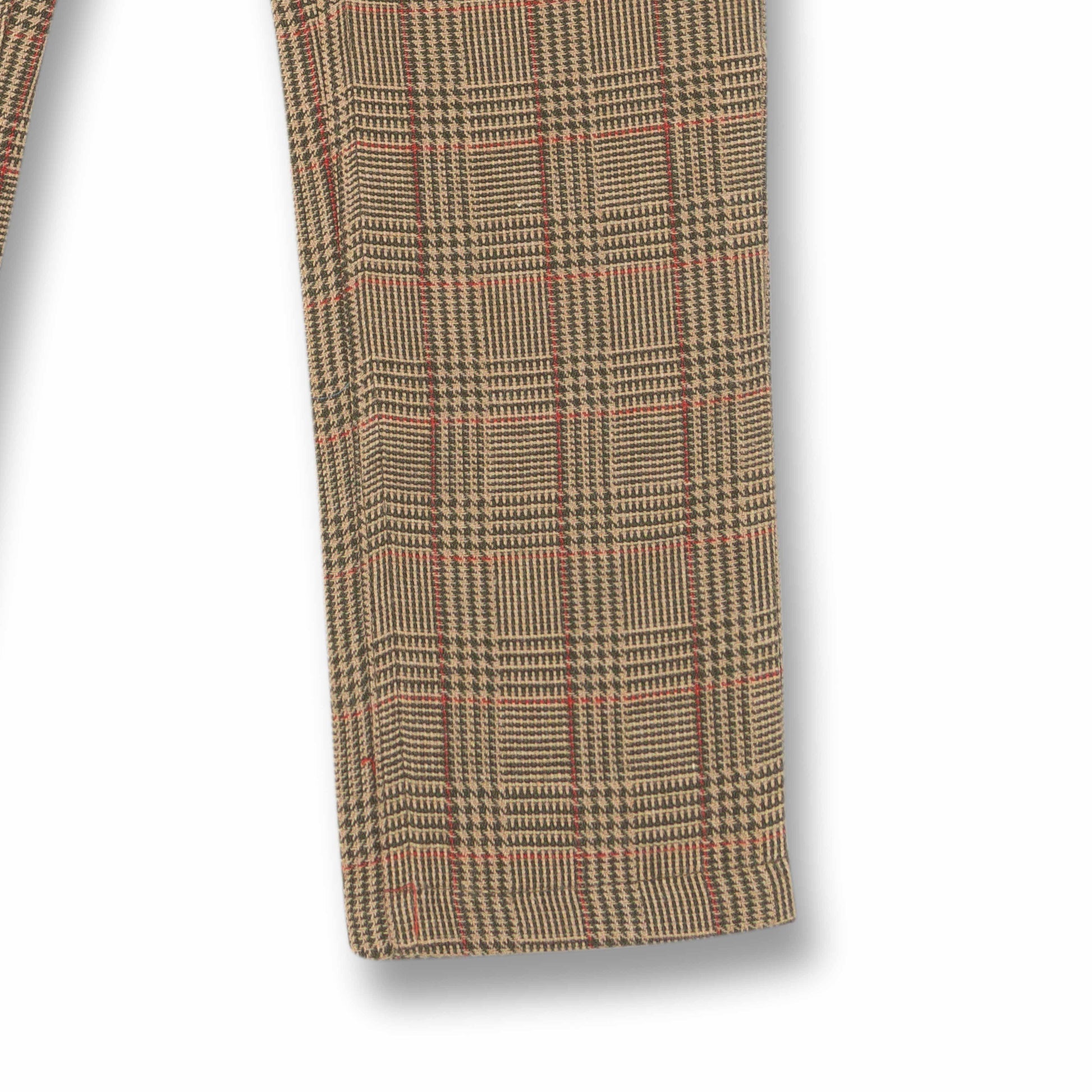 Baby Boys Full Sleeves Checked Coat Suit Set - Brown