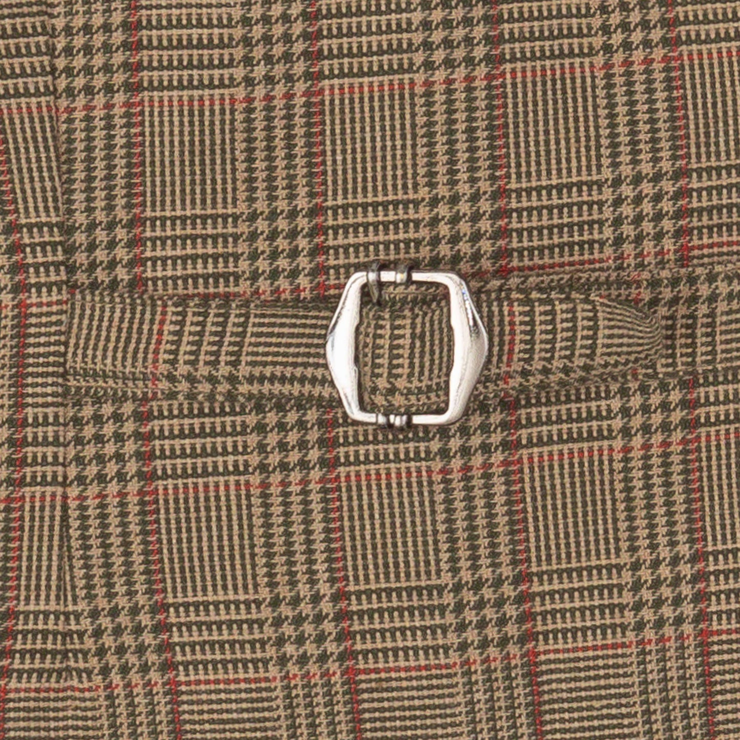 Baby Boys Full Sleeves Checked Coat Suit Set - Brown - Juscubs