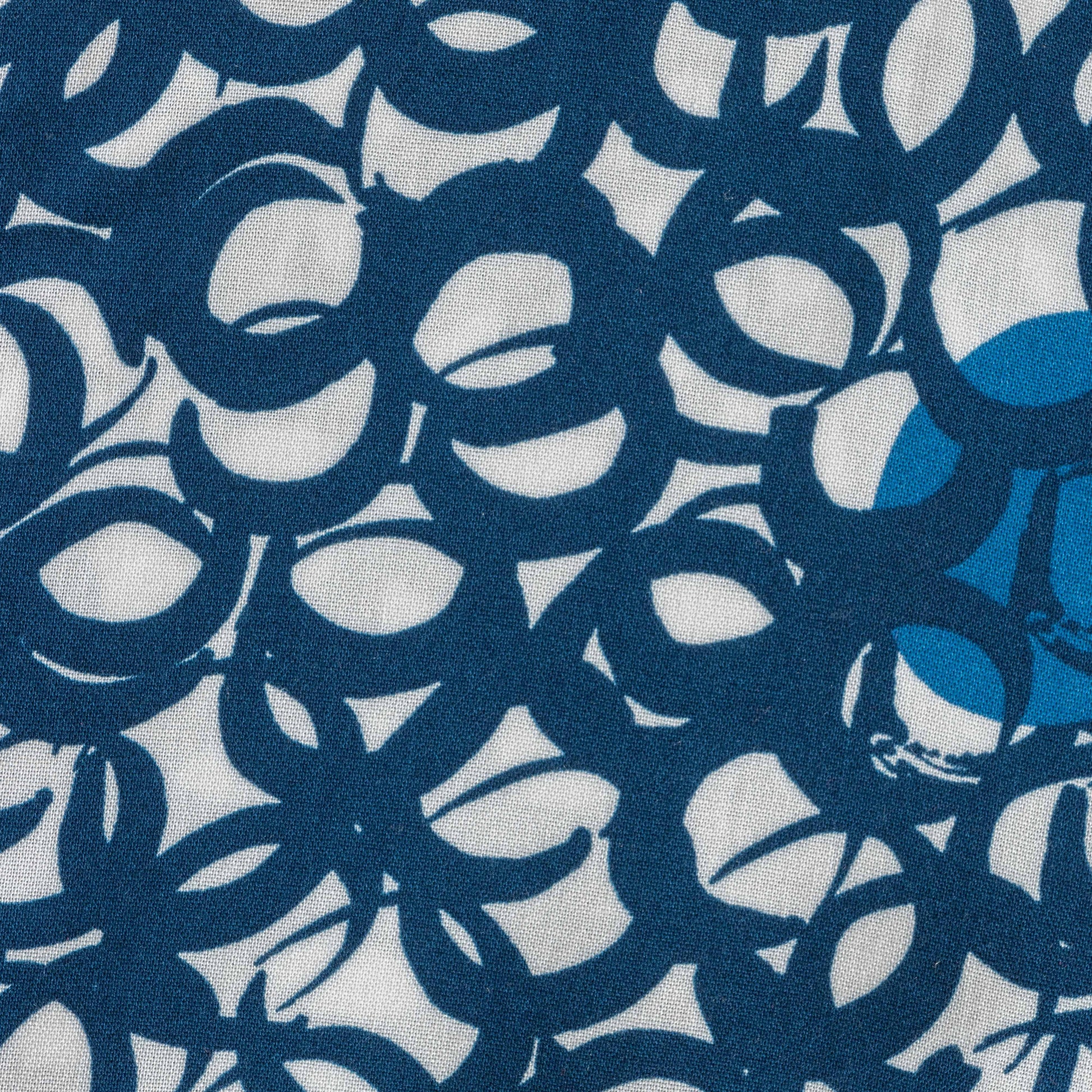 "Baby Girls' Sleeveless Navy Blue Printed Jumpsuit with Front Buttons & Waist Tie-Up"