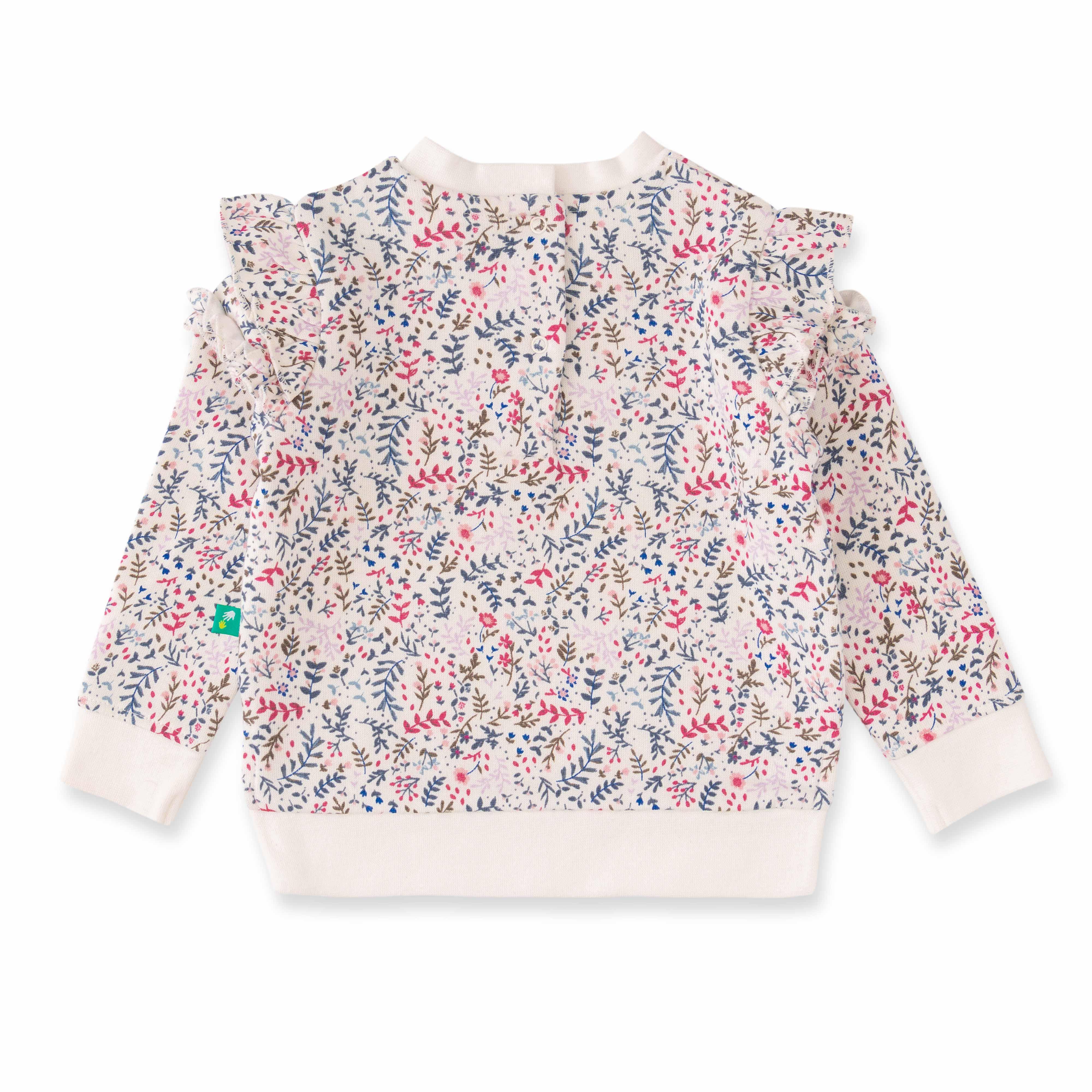 Baby Girls All Over Printed Sweatshirt - Juscubs