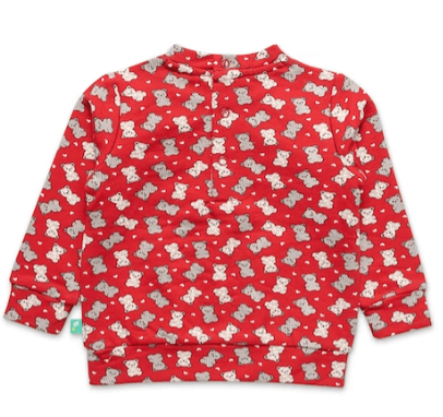 Baby Girls All Over Printed Sweatshirt - Juscubs