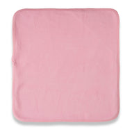 "Soft Pink Baby Hooded Towel – Cozy Cotton Newborn Bath Wrap"