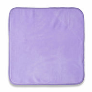 Soft Purple Baby Hooded Towel – Cozy Cotton Newborn Bath Wrap with Bunny Embroidery"