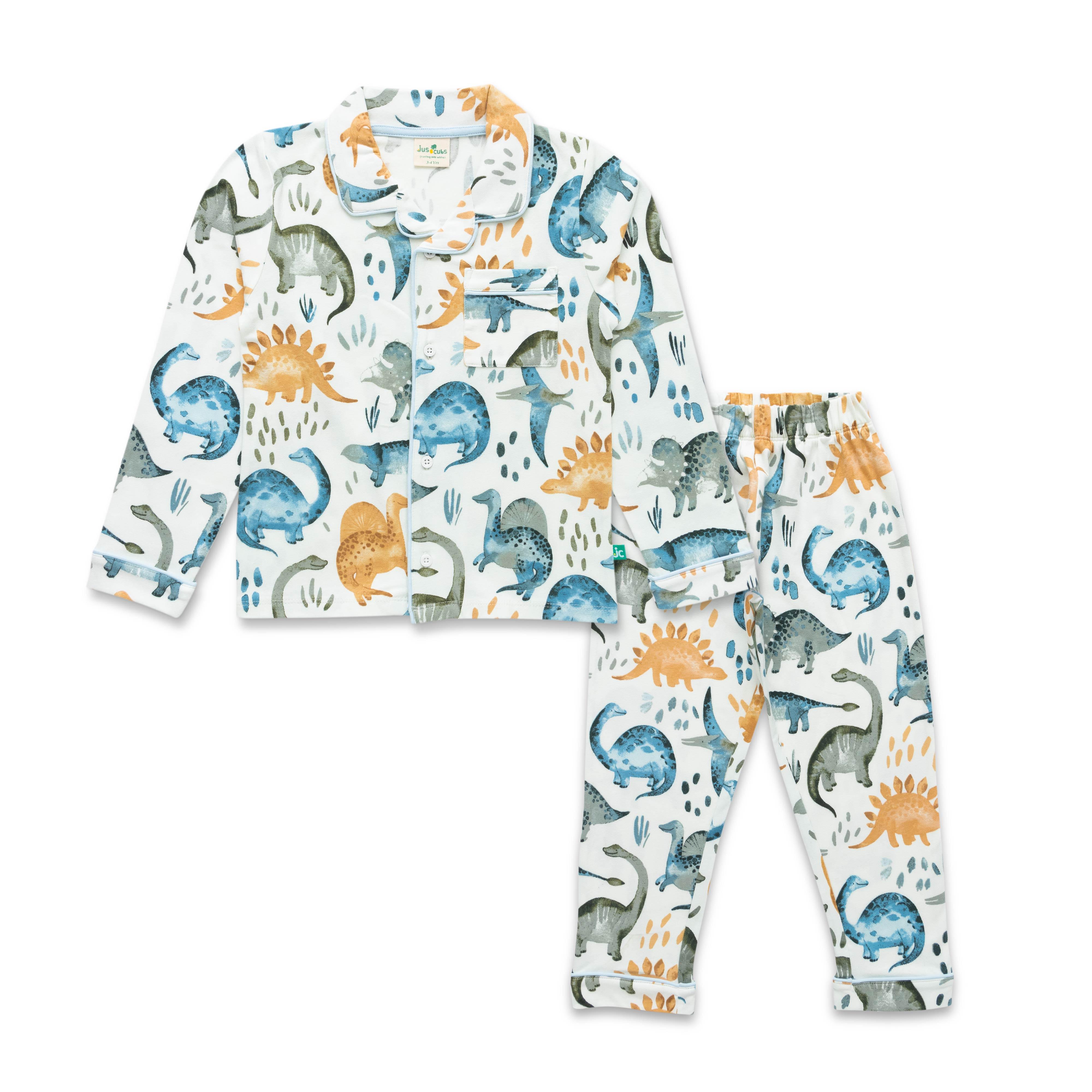 Boys Conversational Printed Pure Cotton Nightsuit Sets