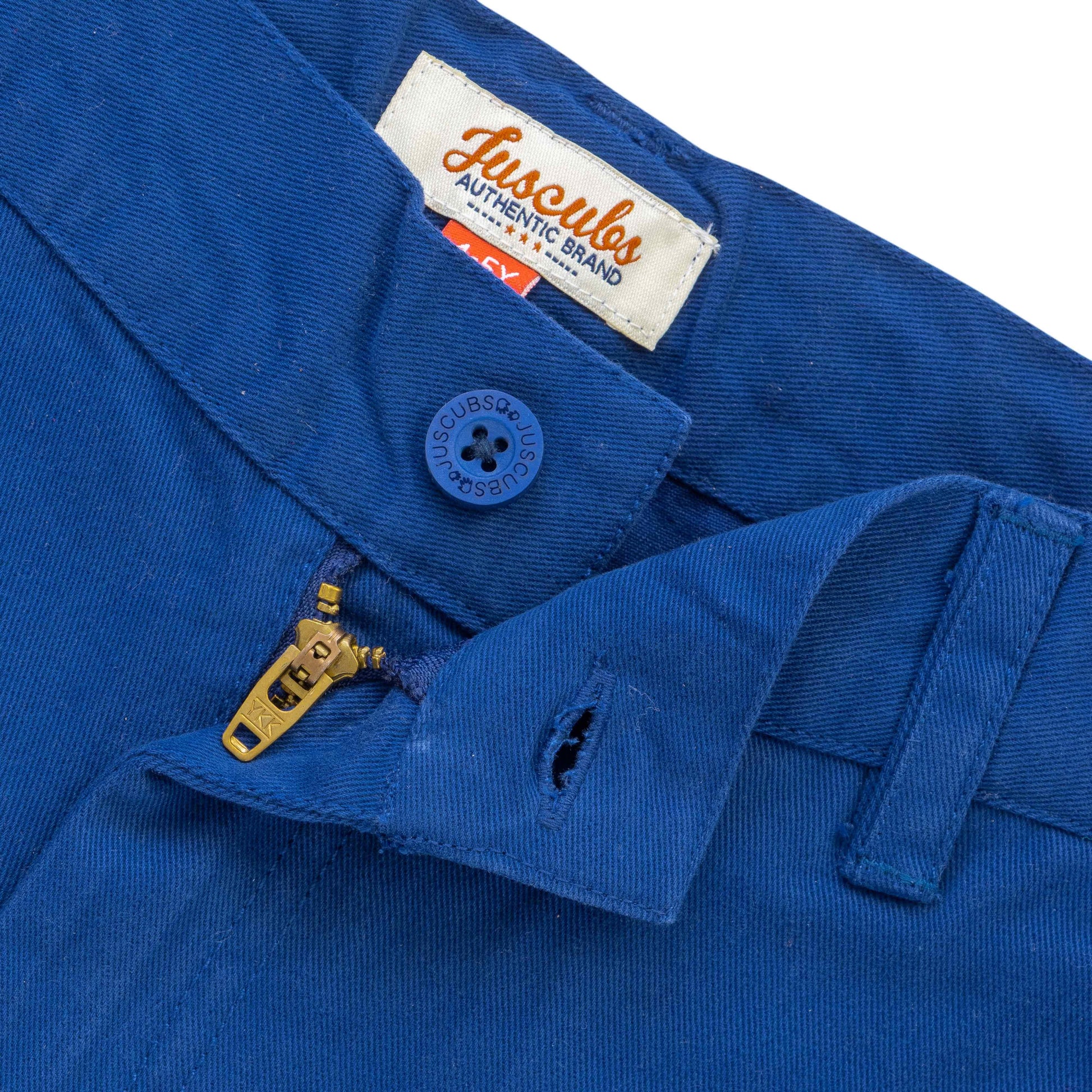 Boys Cotton Toddlers Solid Shorts - Dark Blue