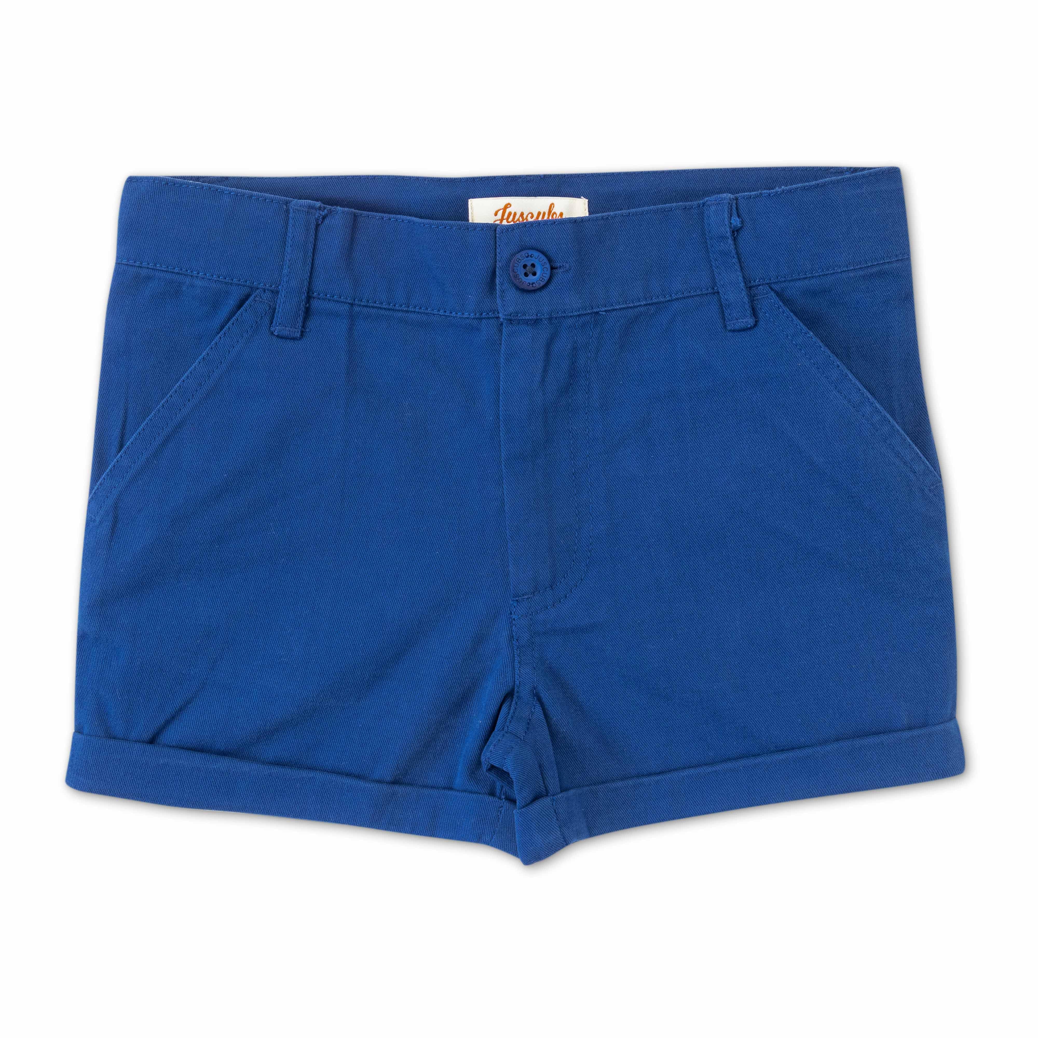 Girl Toddler Cotton Shorts - Dark Blue - Juscubs