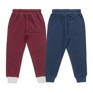 "Boys' Printed Jogger Pants – Pack of 2, Athletic & Graphic Design, Drawstring Waist"