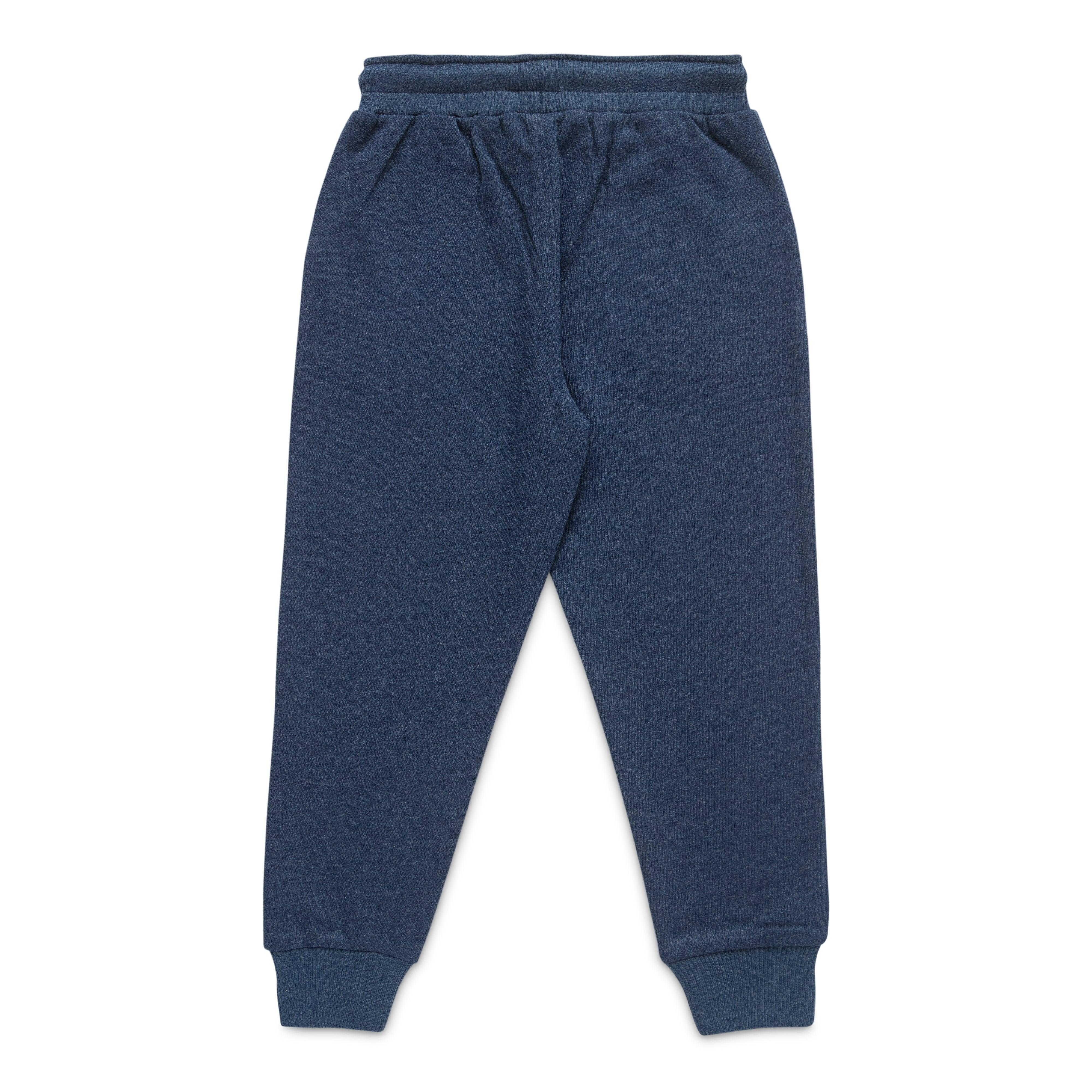 Young Boys Cut & Sew Printed Bio Washed Track Pants - Juscubs