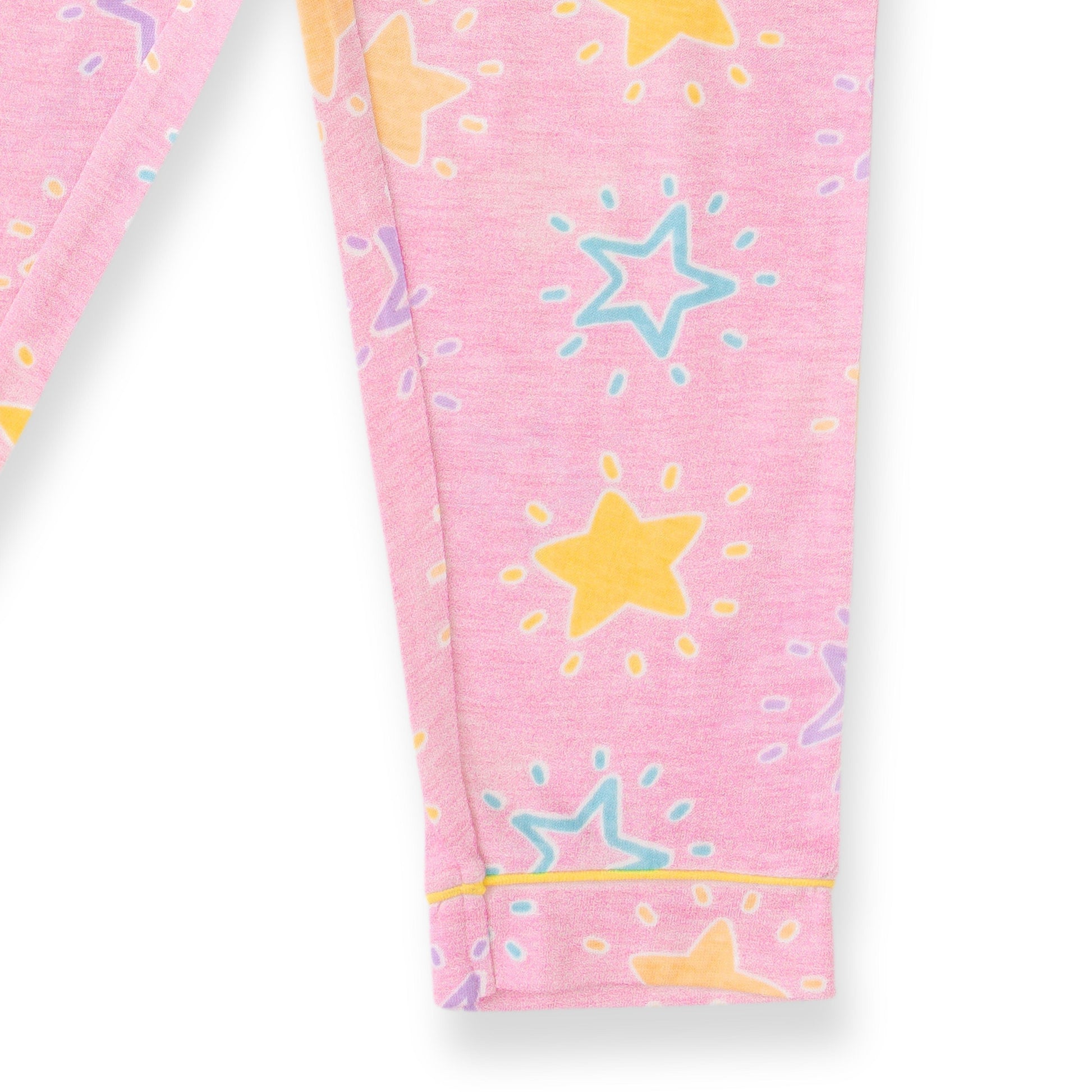 Young Girls Top & Bottom All Over Printed Nightwear