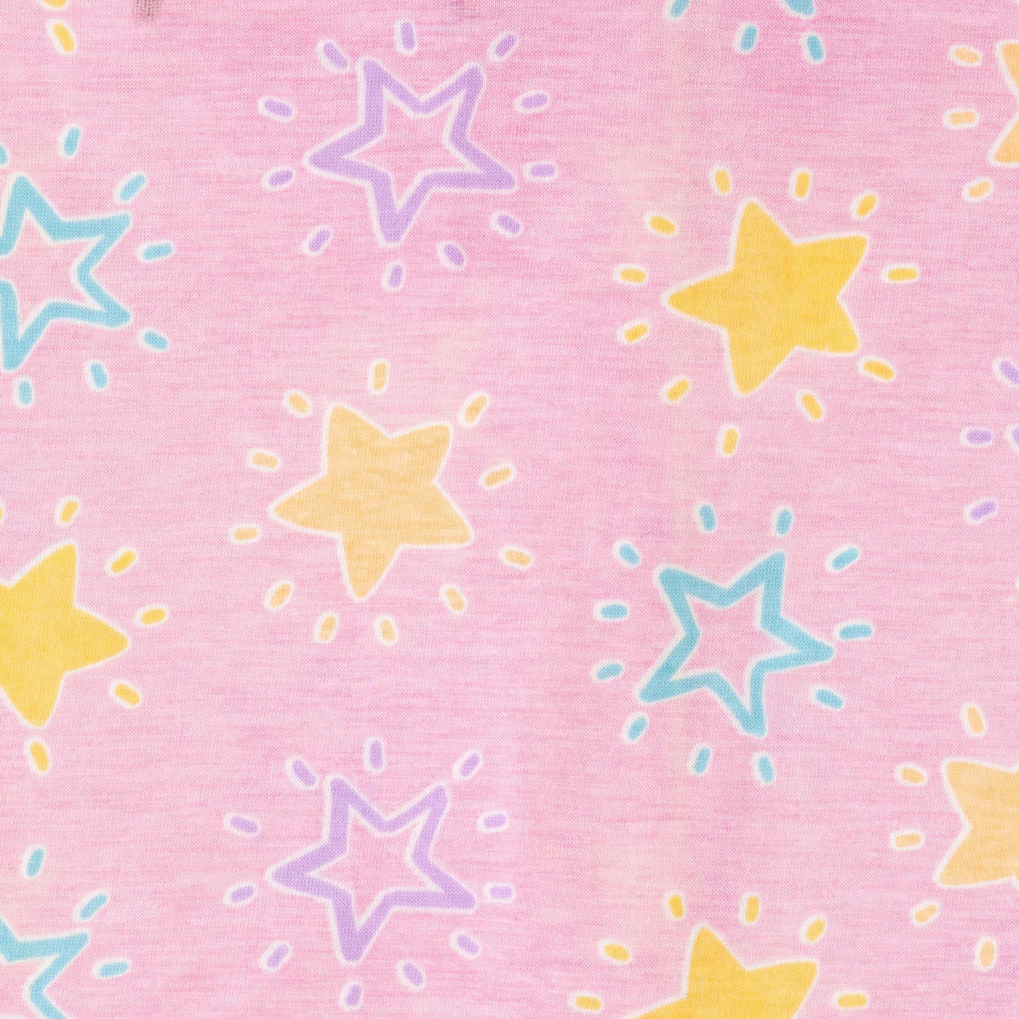 Young Girls Top & Bottom All Over Printed Nightwear - Juscubs