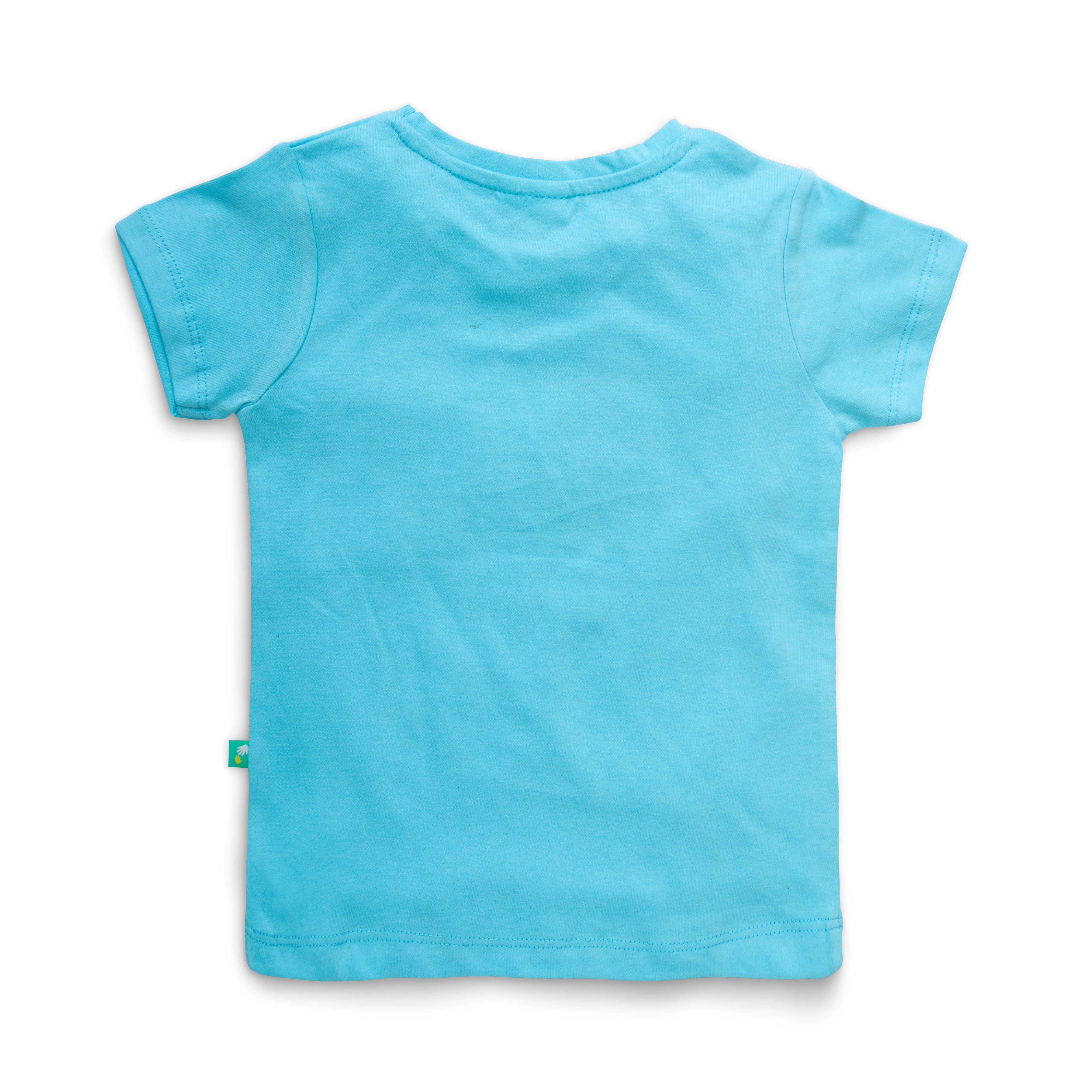 Pokemon Girls Half Sleeve Combo T-Shirt - Blue & Pink - Juscubs