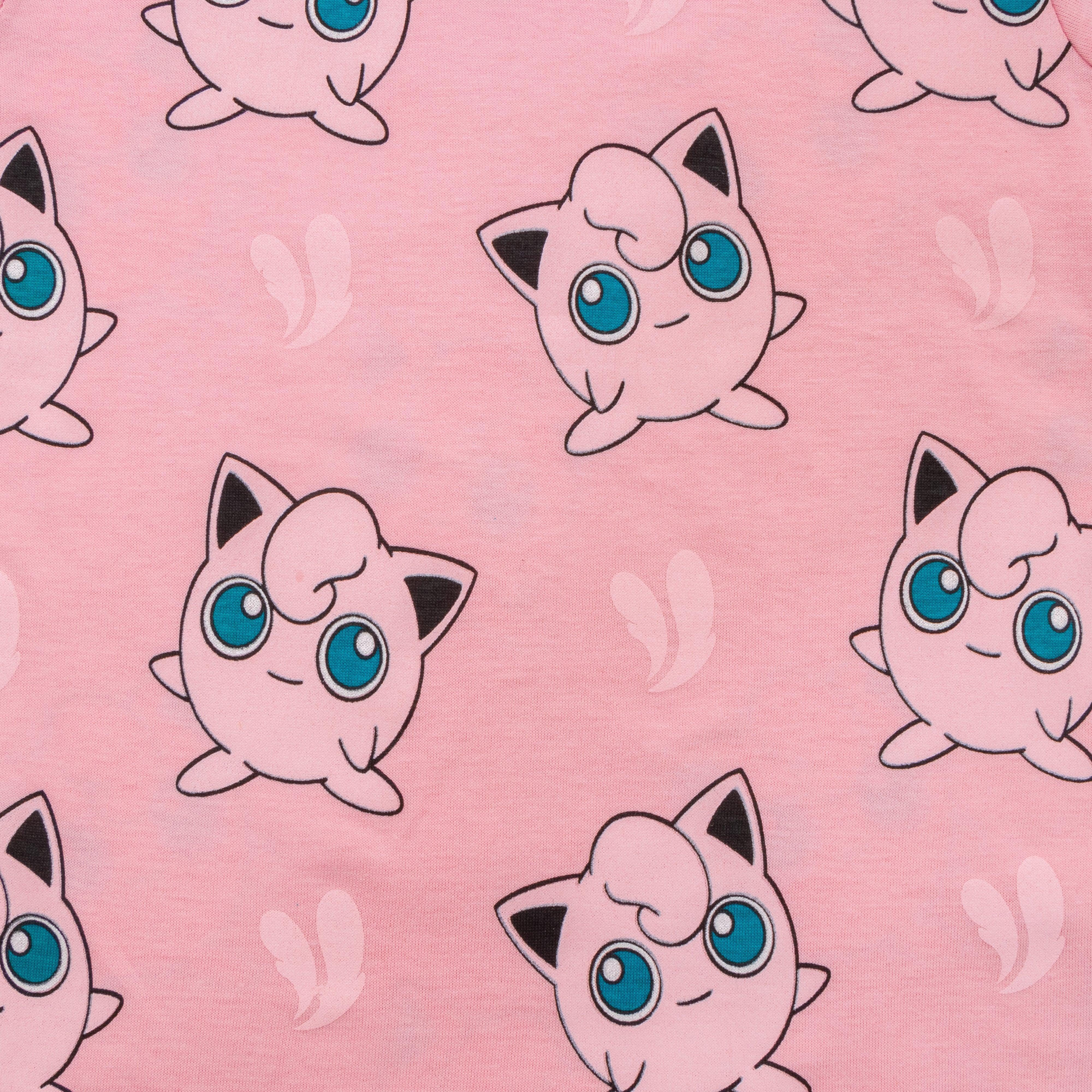 Pokemon Girls Half Sleeve Combo T-Shirt - Blue & Pink - Juscubs
