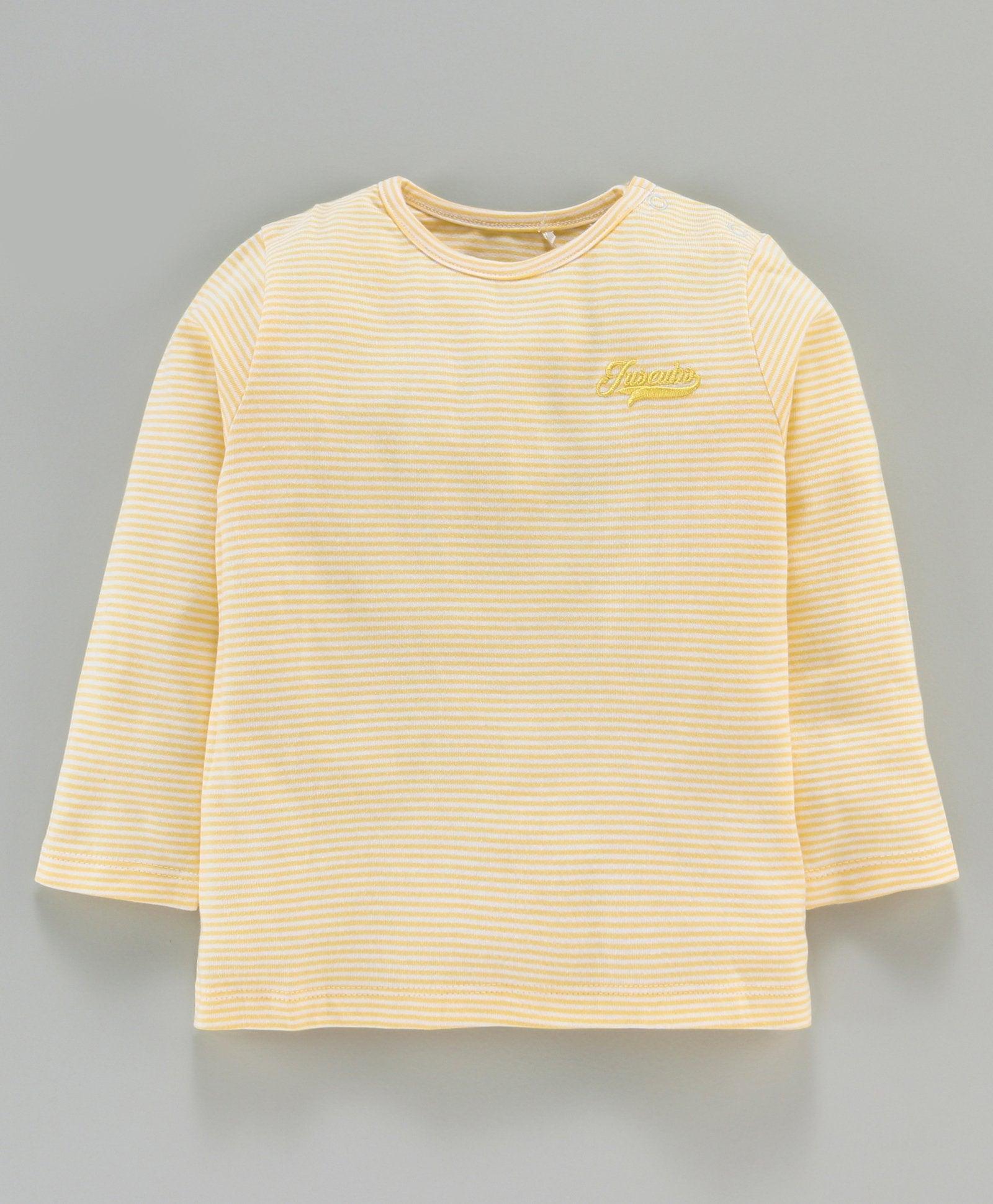 Striped Full Sleeves Tee - Juscubs