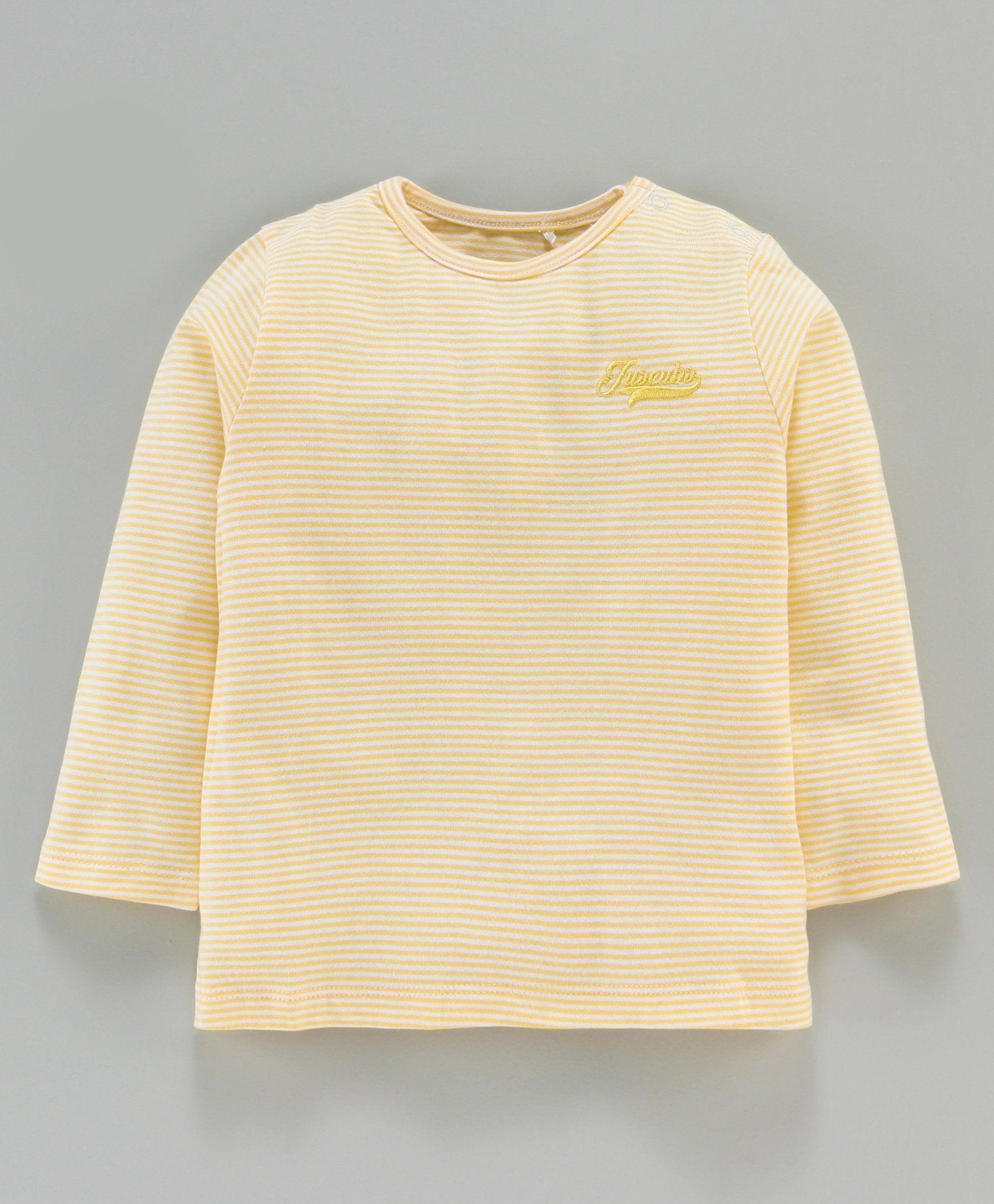 Striped Full Sleeves Tee - Juscubs