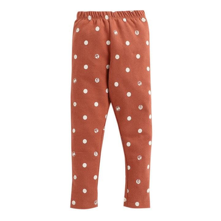 White All Over Print Full Sleeve Top And Pyjama Set - Juscubs